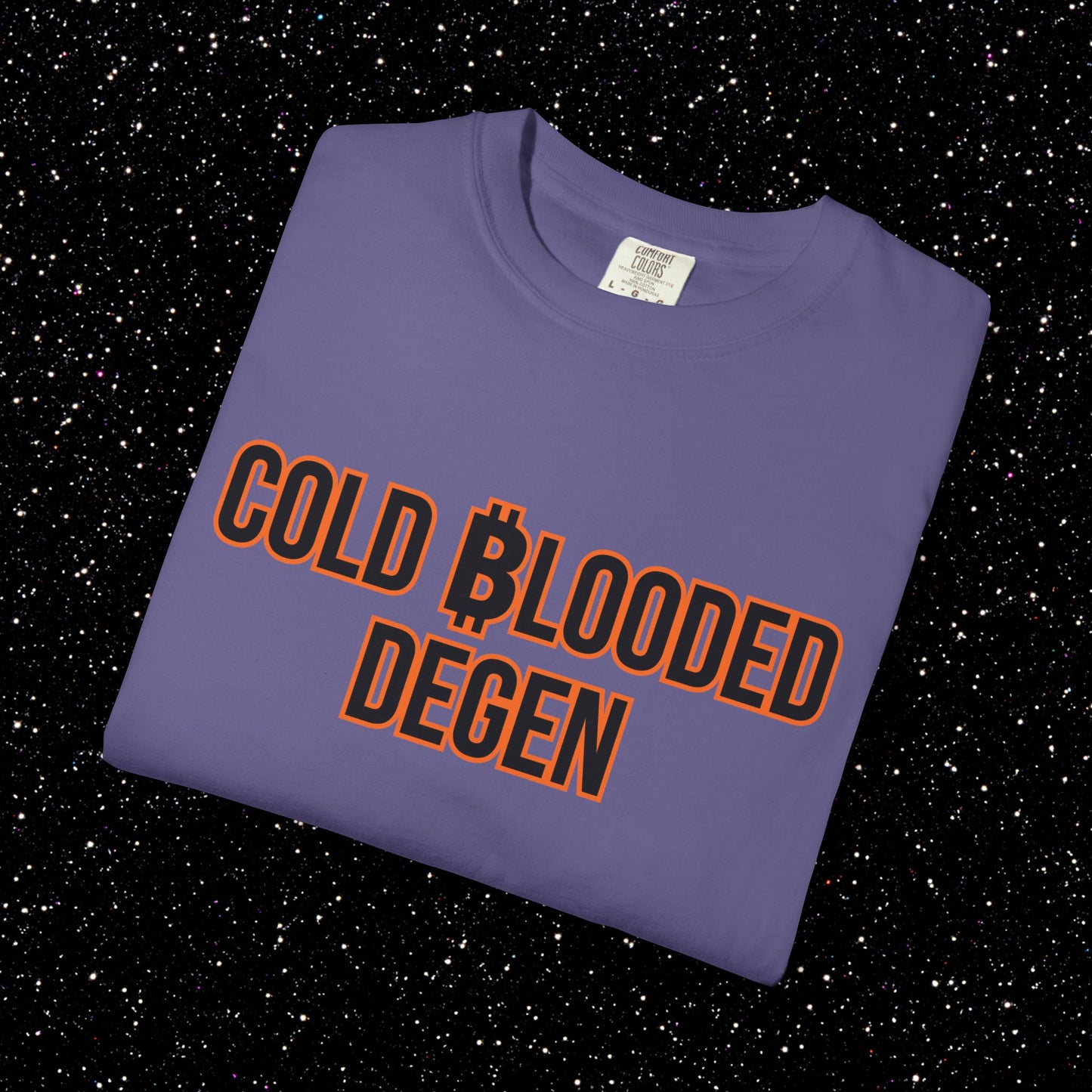 Cold Blooded Degen Bitcoin Tee