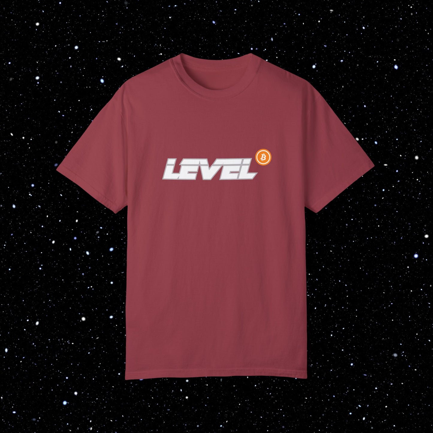 Level B - Bitcoin Comfort Colors Tee Shirt