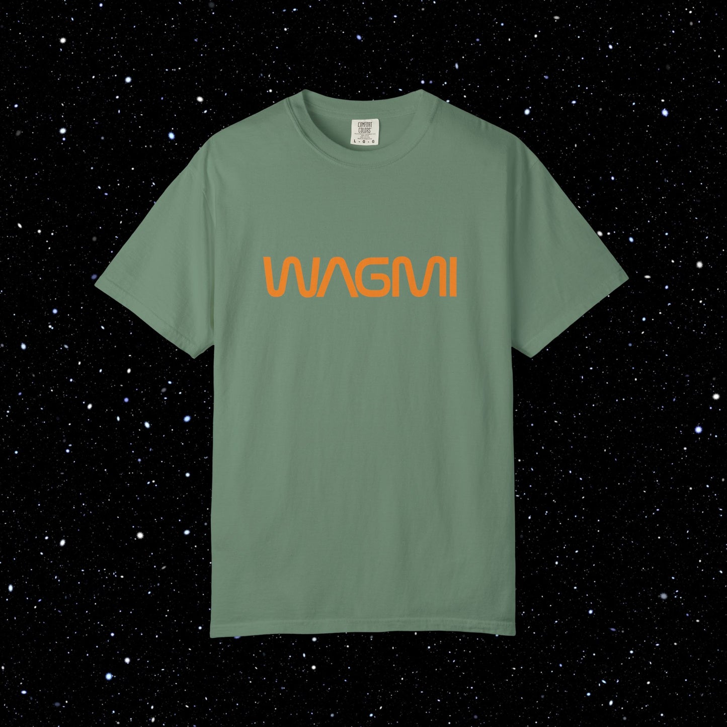 WAGMI Worm Font Bitcoin Tee