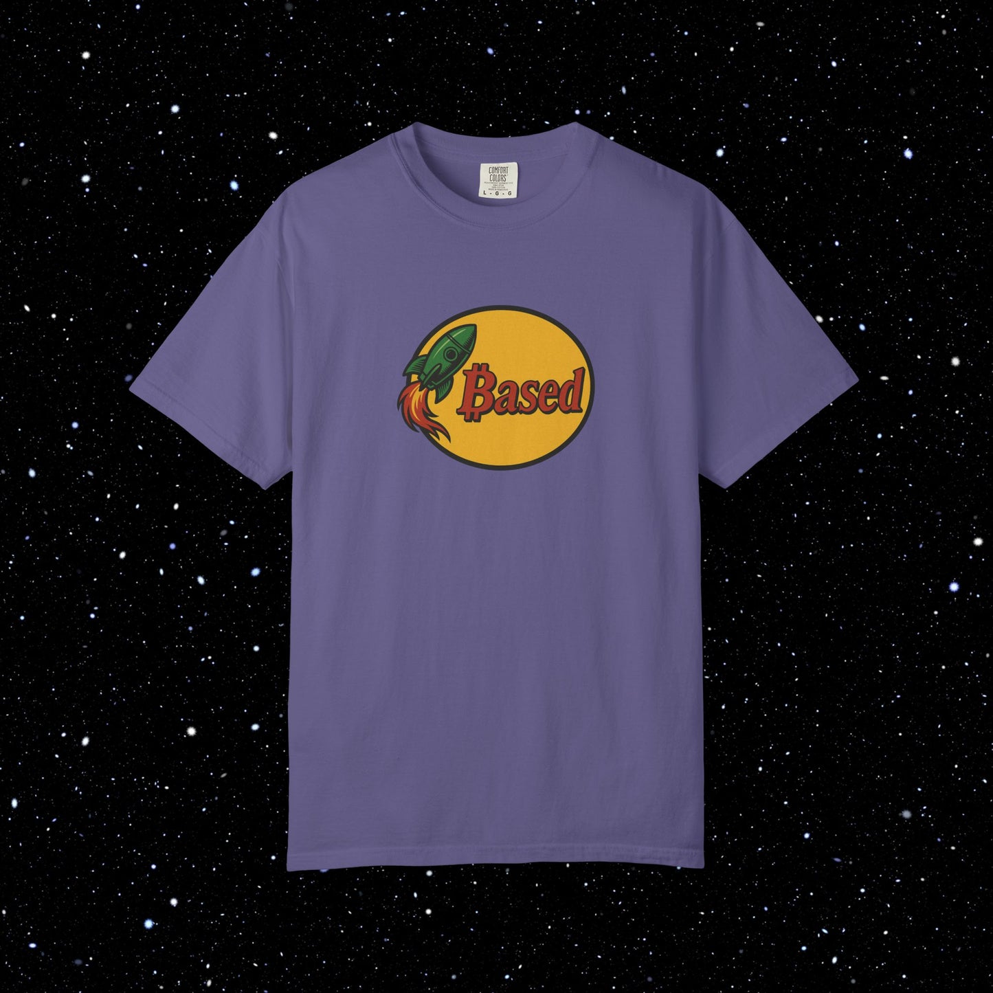 Based Pro - Bitcoin Comfort Colors Tee Shirt