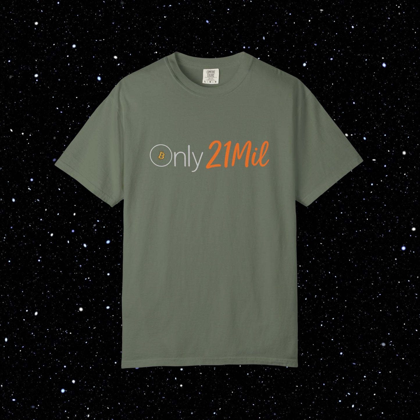 Only 21 Mil - Bitcoin Comfort Colors T Shirt