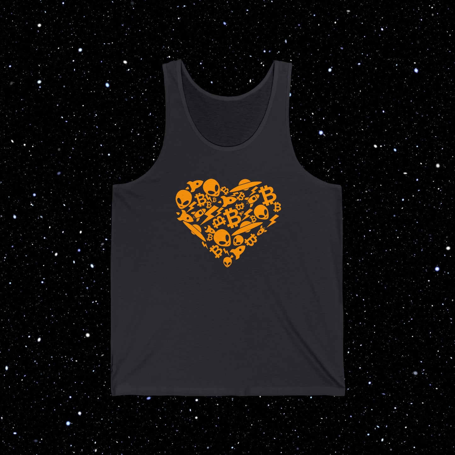 Bitcoin Alien Heart Tank