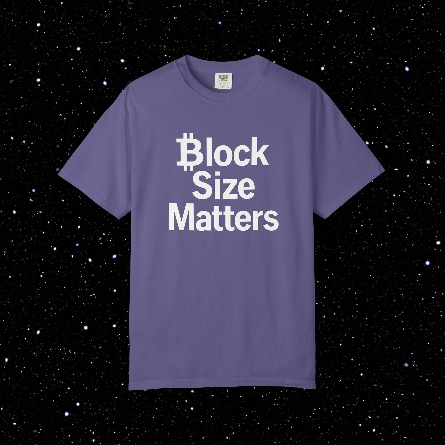 Bitcoin Block Size Matters Tee