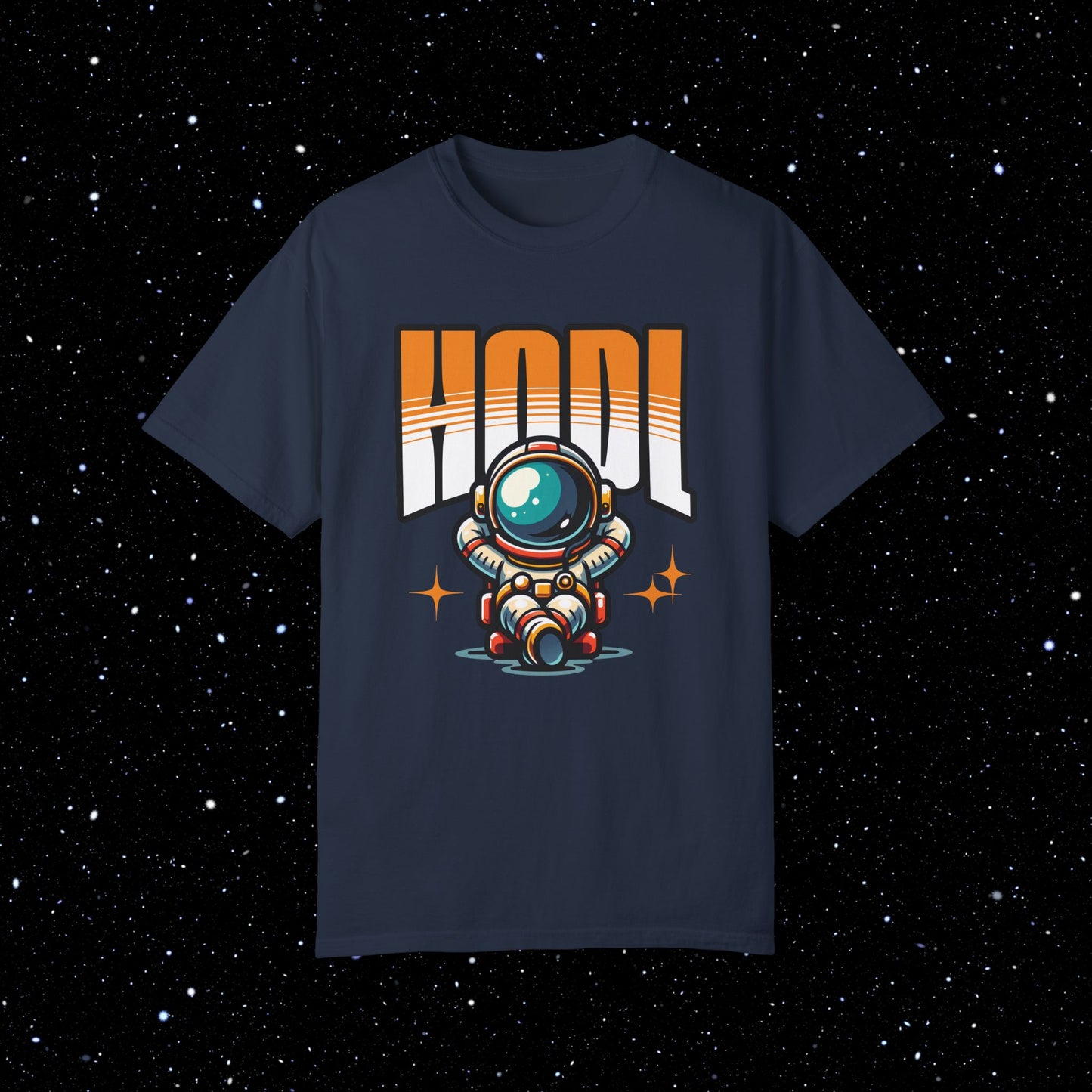 HODL Astronaut Bitcoin Comfort Colors Tee Shirt