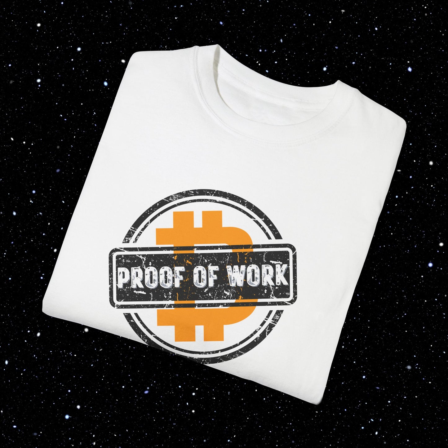Proof Of Work - Bitcoin Comfort Colors Tee Shirt