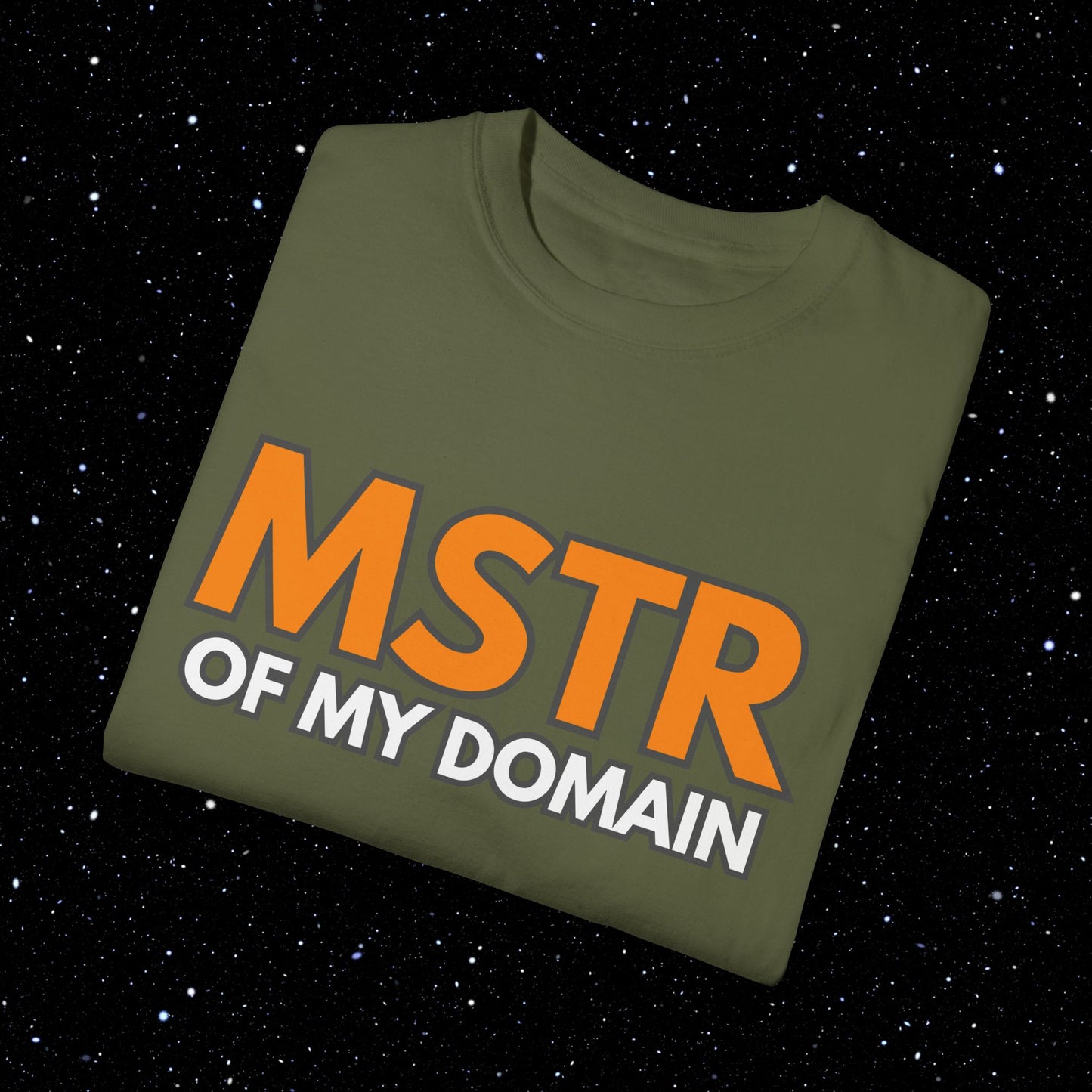 MSTR of My Domain - Bitcoin Tee Shirt