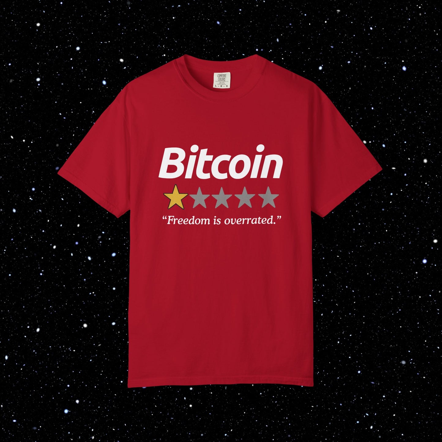 Bitcoin Is Overrated Tee Shirt