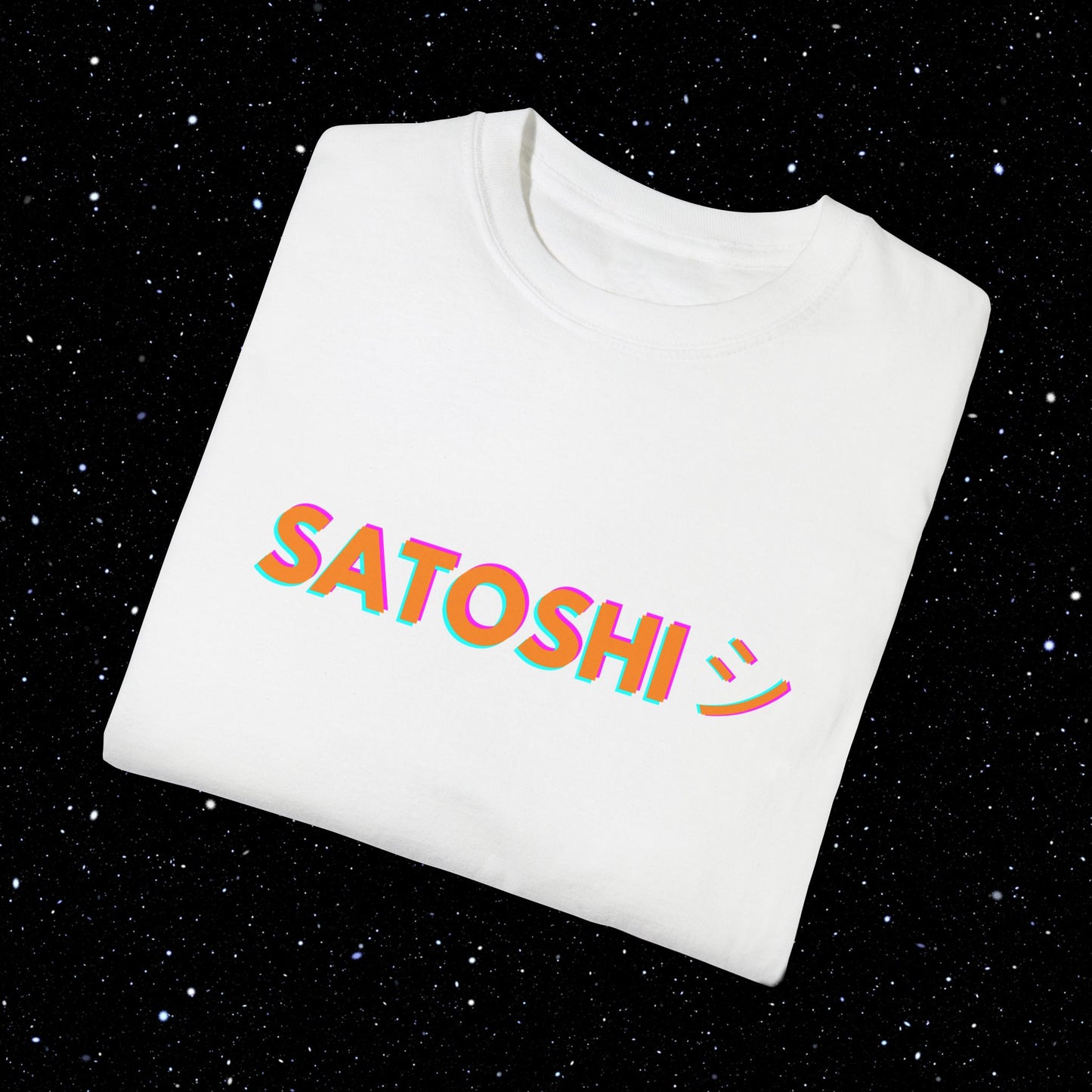 Satoshi Katakana Smile Bitcoin Tee Shirt