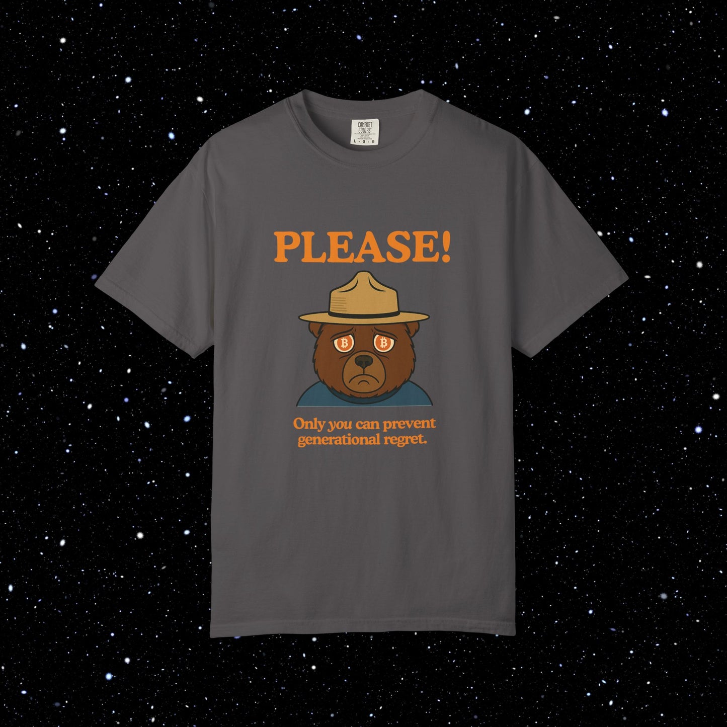 Bubbly The Bear Bitcoin Tee Shirt