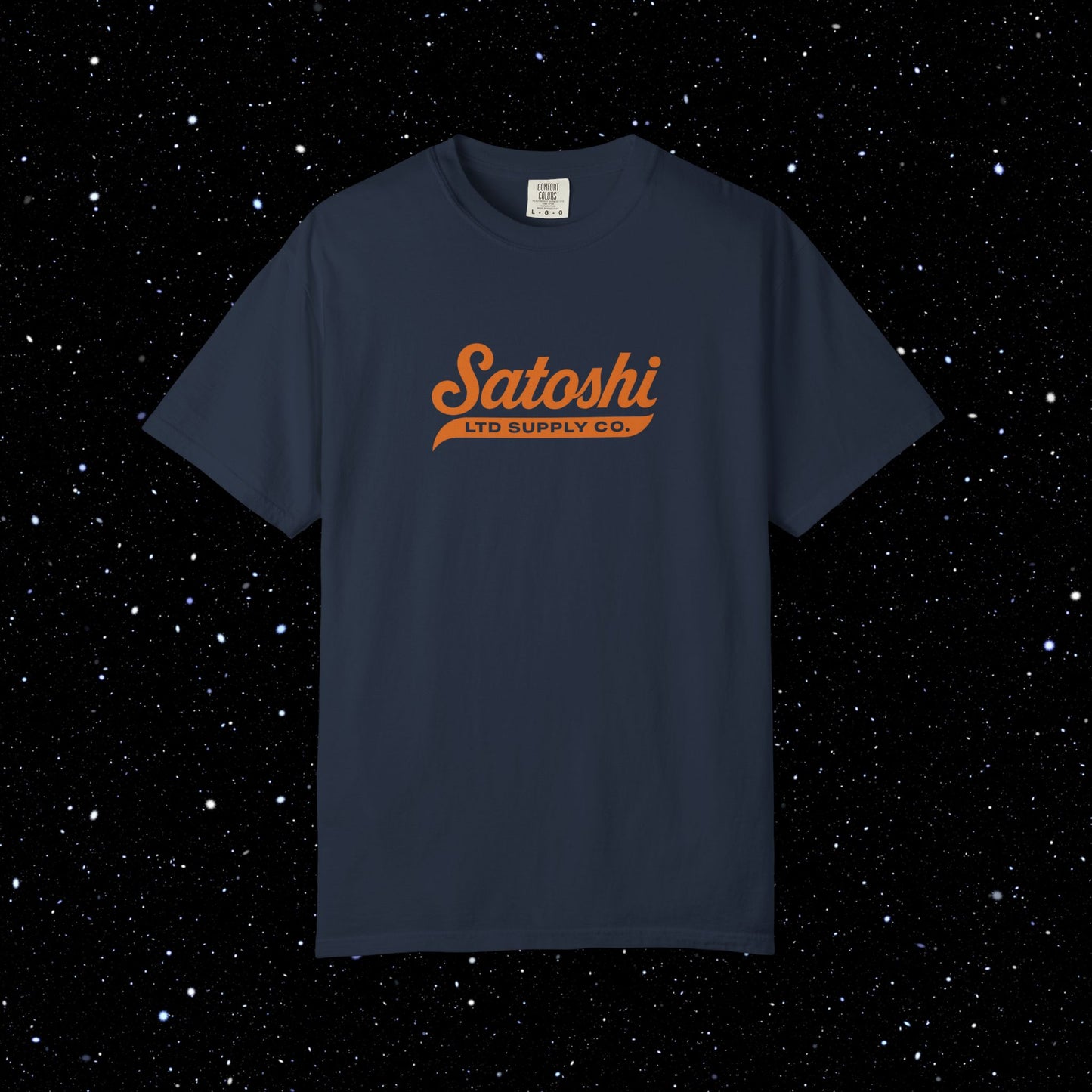 Satoshi Ltd Supply Script Bitcoin Tee