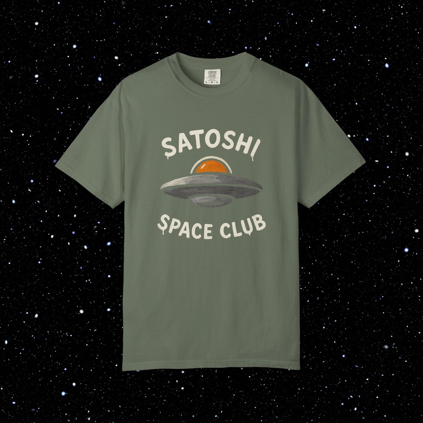 Satoshi Space Club Bitcoin UFO Tee