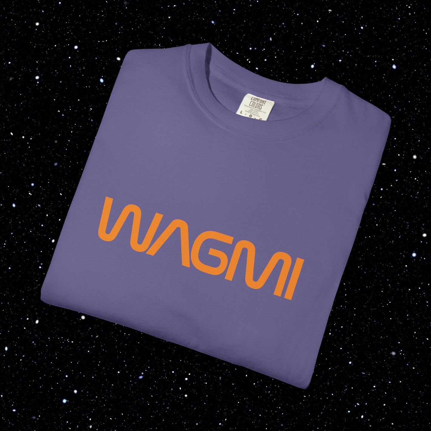 WAGMI Worm Font Bitcoin Tee