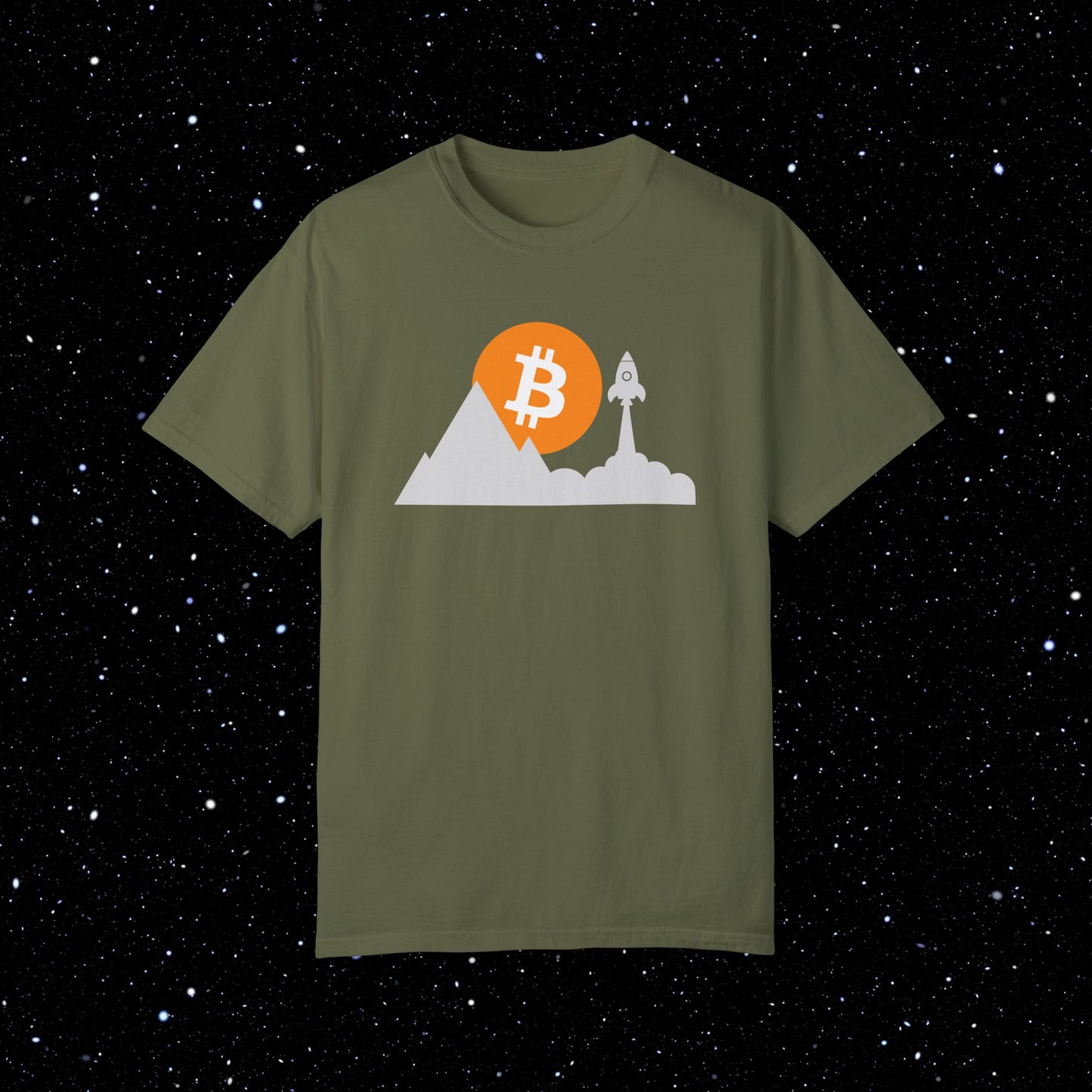 Escape Velocity - Bitcoin Comfort Colors Tee Shirt