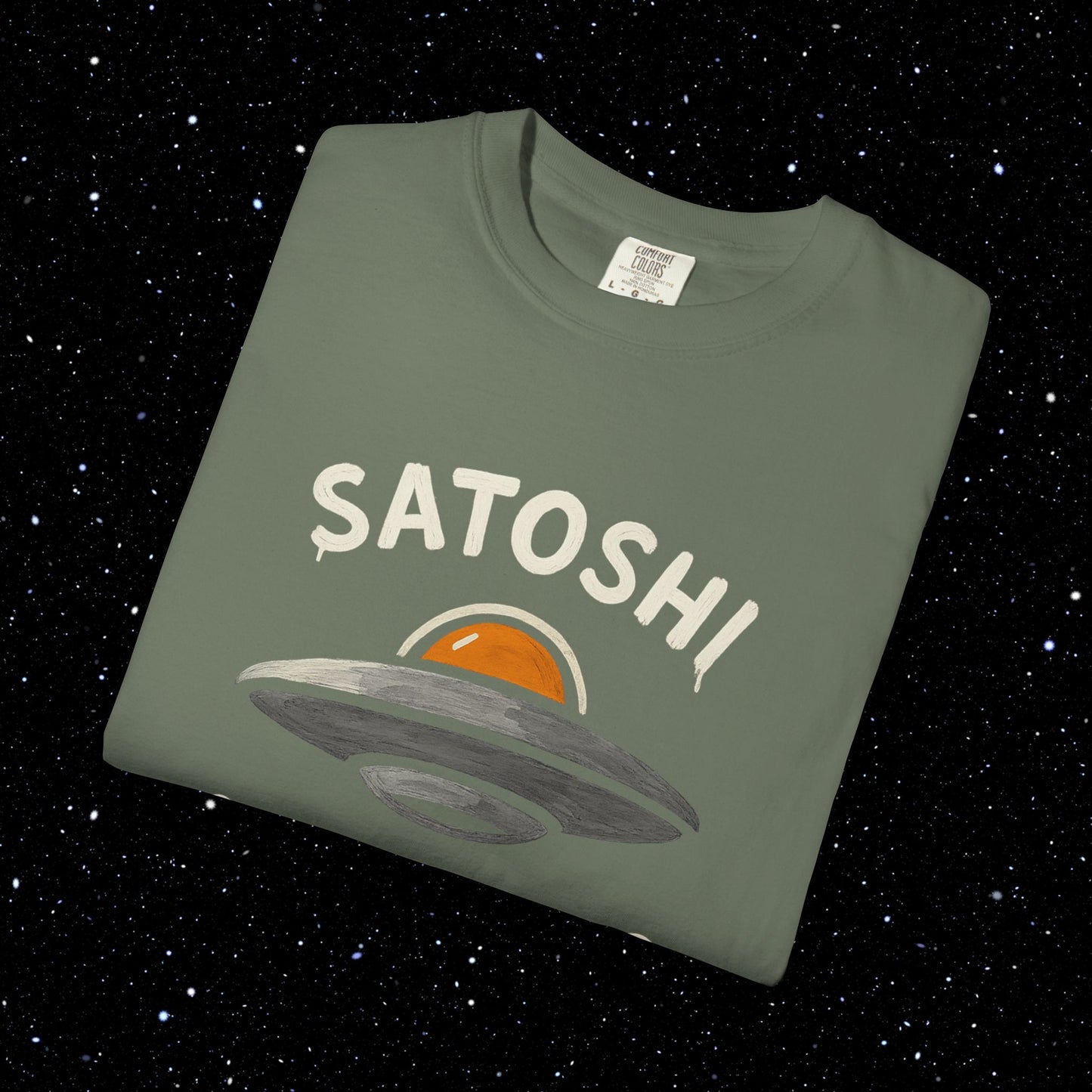 Satoshi Space Club Bitcoin UFO Tee