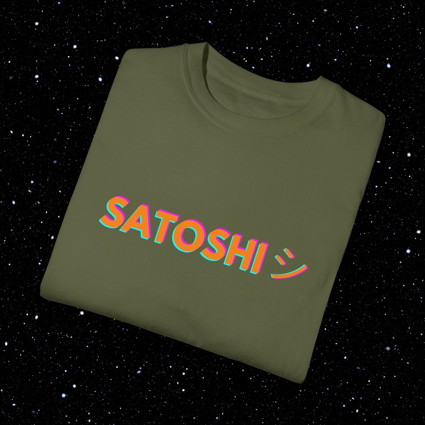 Satoshi Katakana Smile Bitcoin Tee Shirt