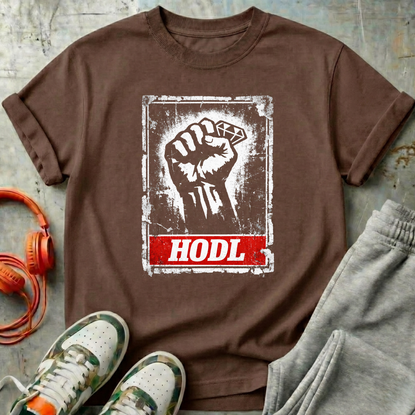 HODL Fist Poster