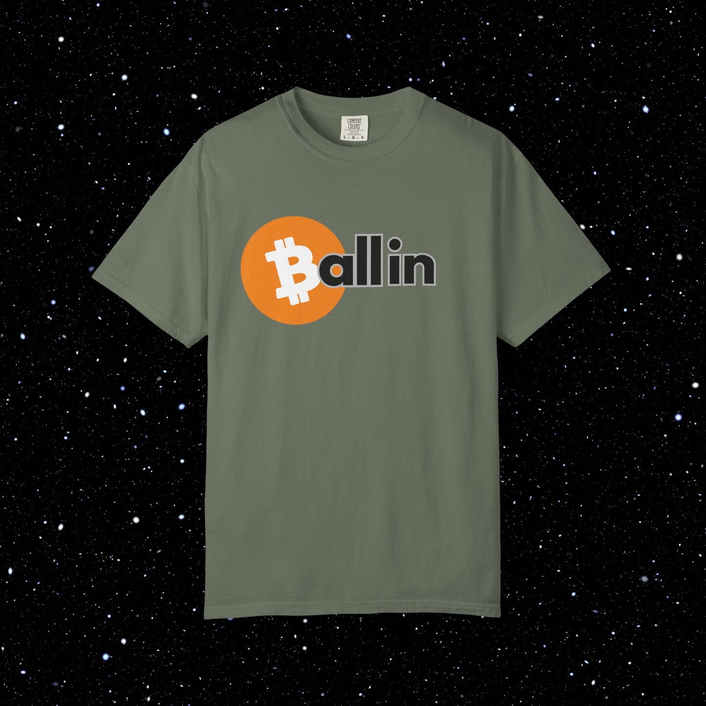 All In Bitcoin Comfort Colors Tee