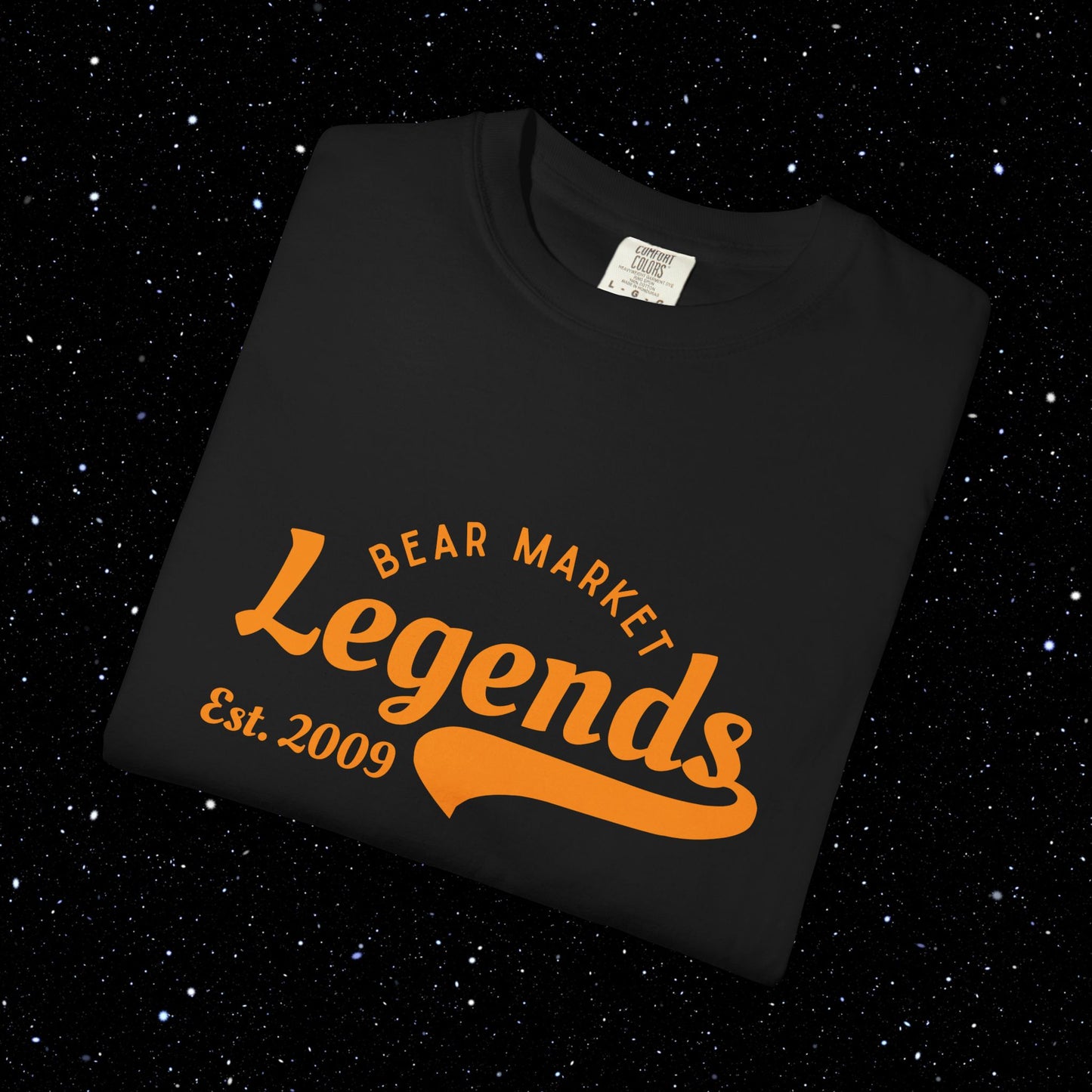 Bear Market Legends - Bitcoin Comfort Colors Tee Shirt