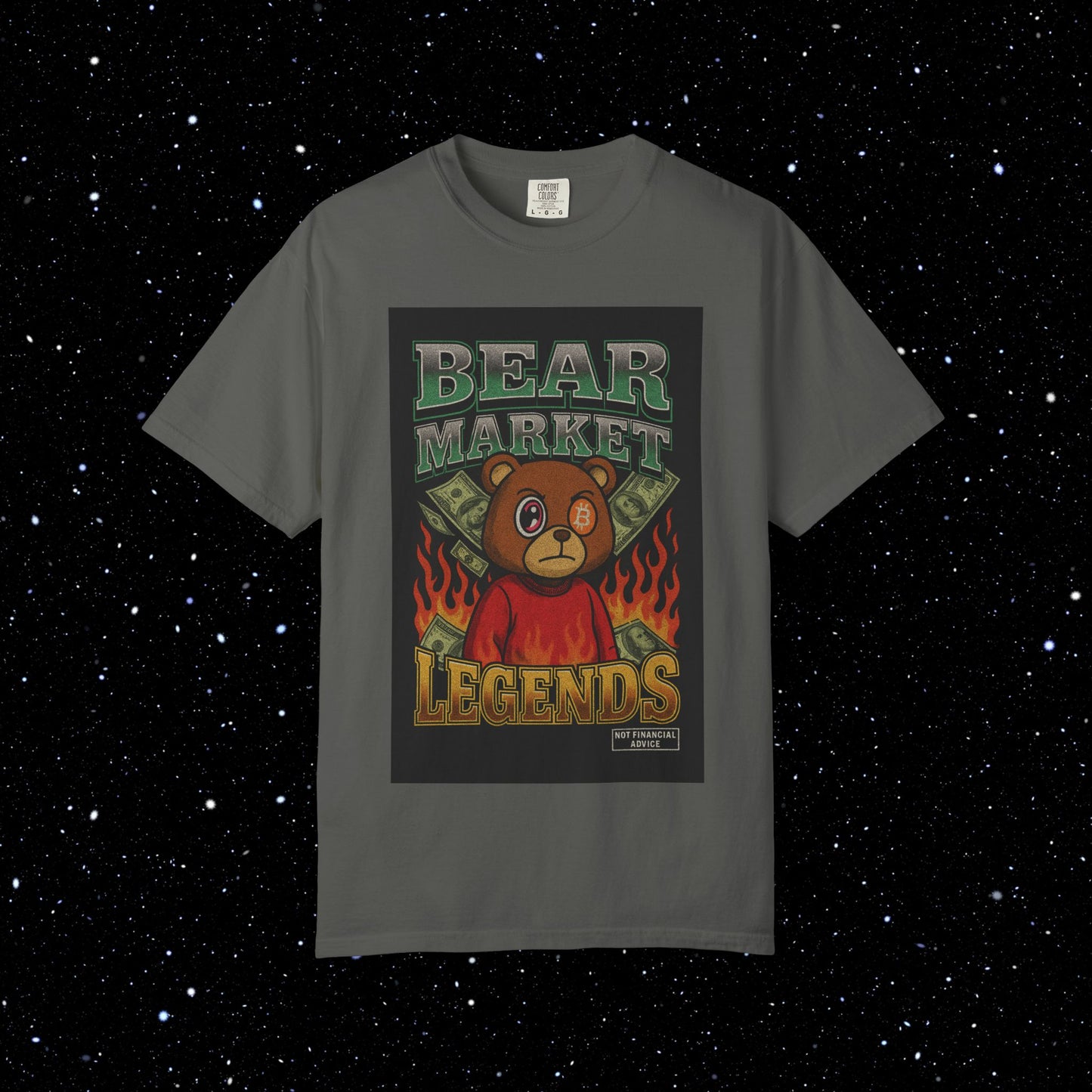Bear Market Legends - Bootleg Comfort Colors Tee Shirt