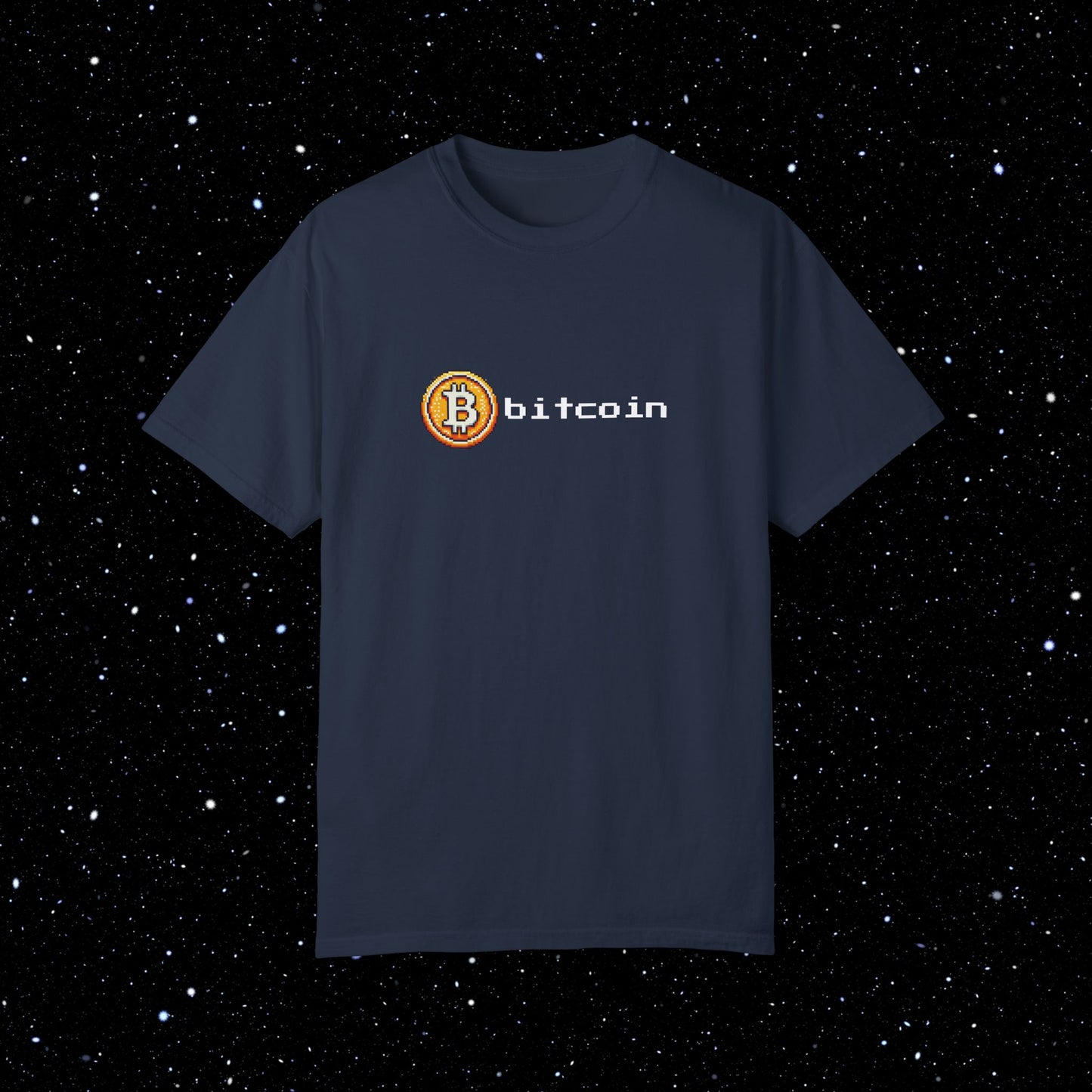 8-Bit Bitcoin Comfort Colors Tee Shirt