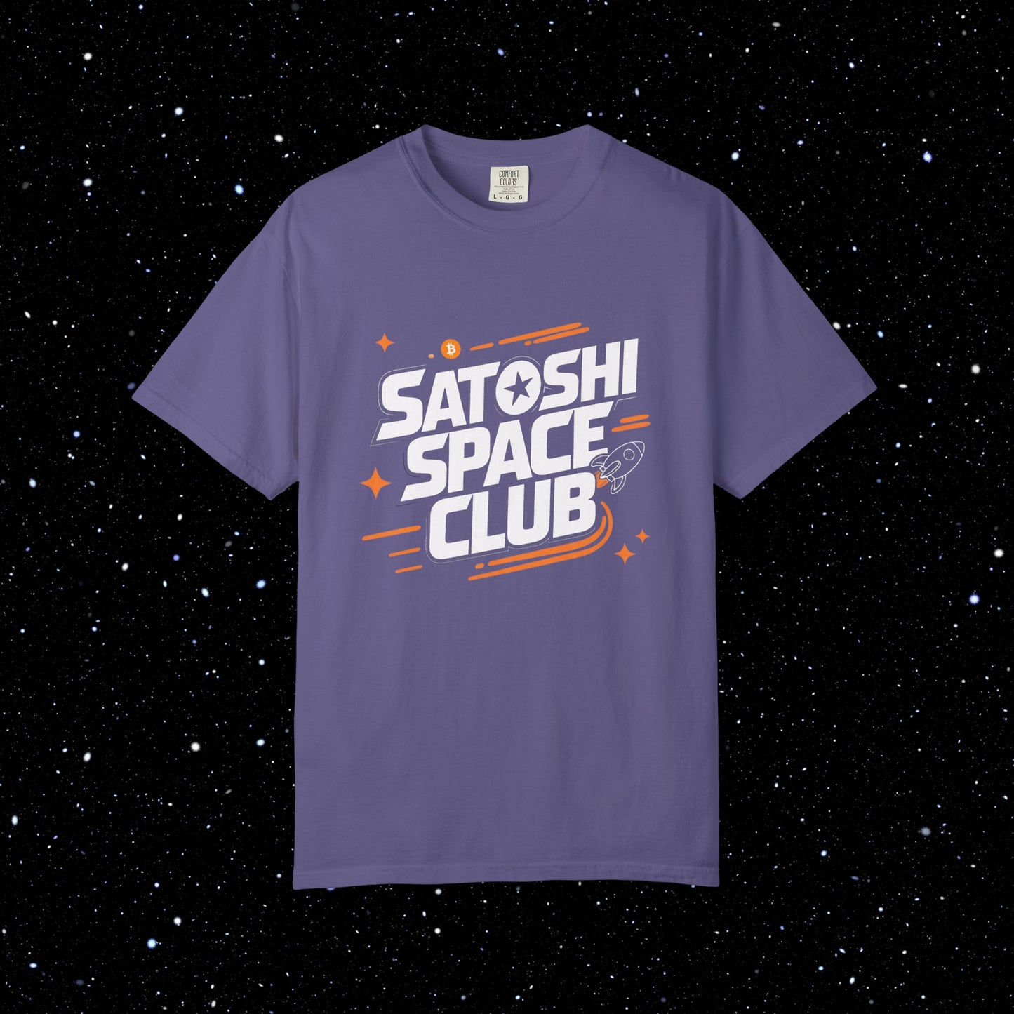Satoshi Space Club Warp Speed Tee