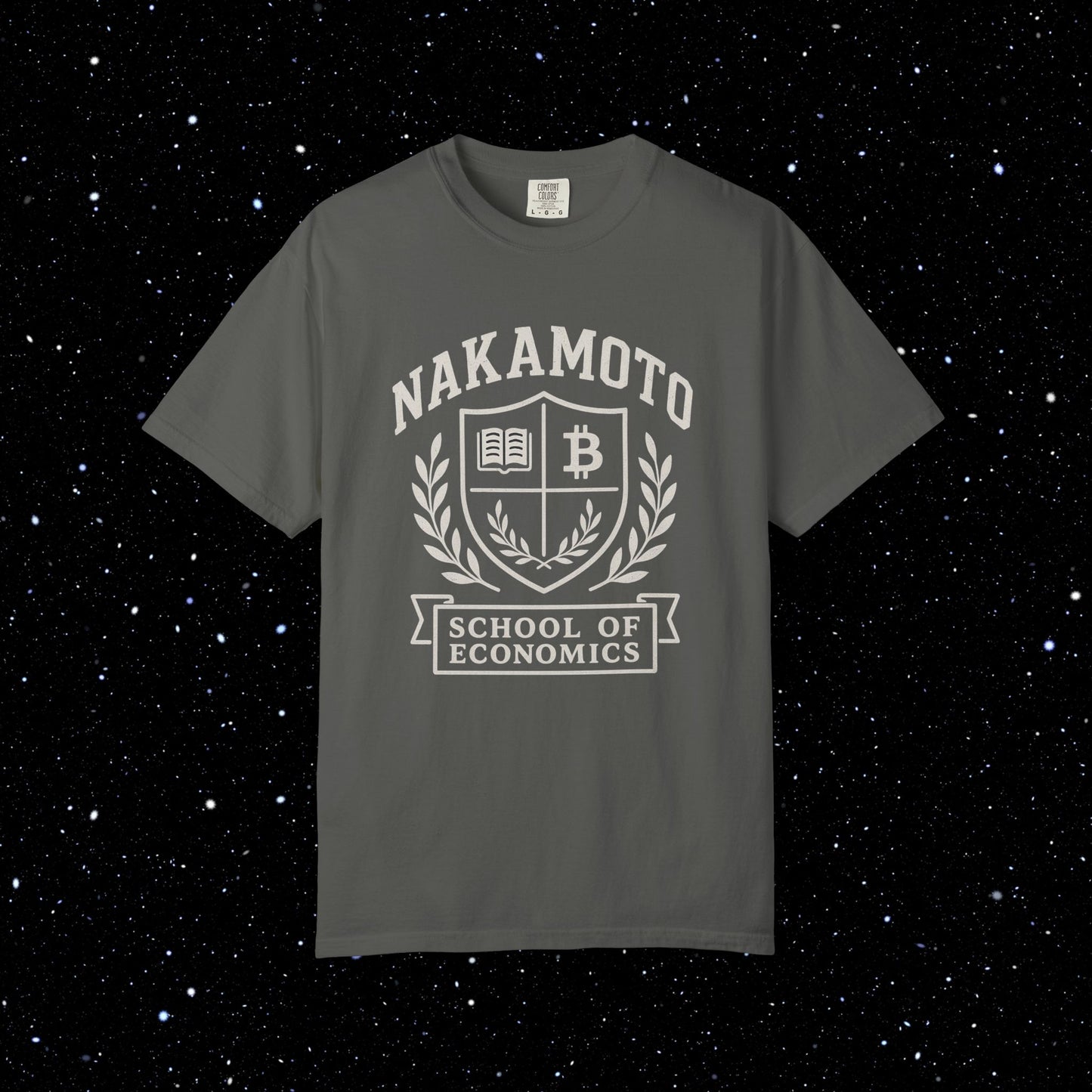 Nakamoto School of Economics Bitcoin Tee