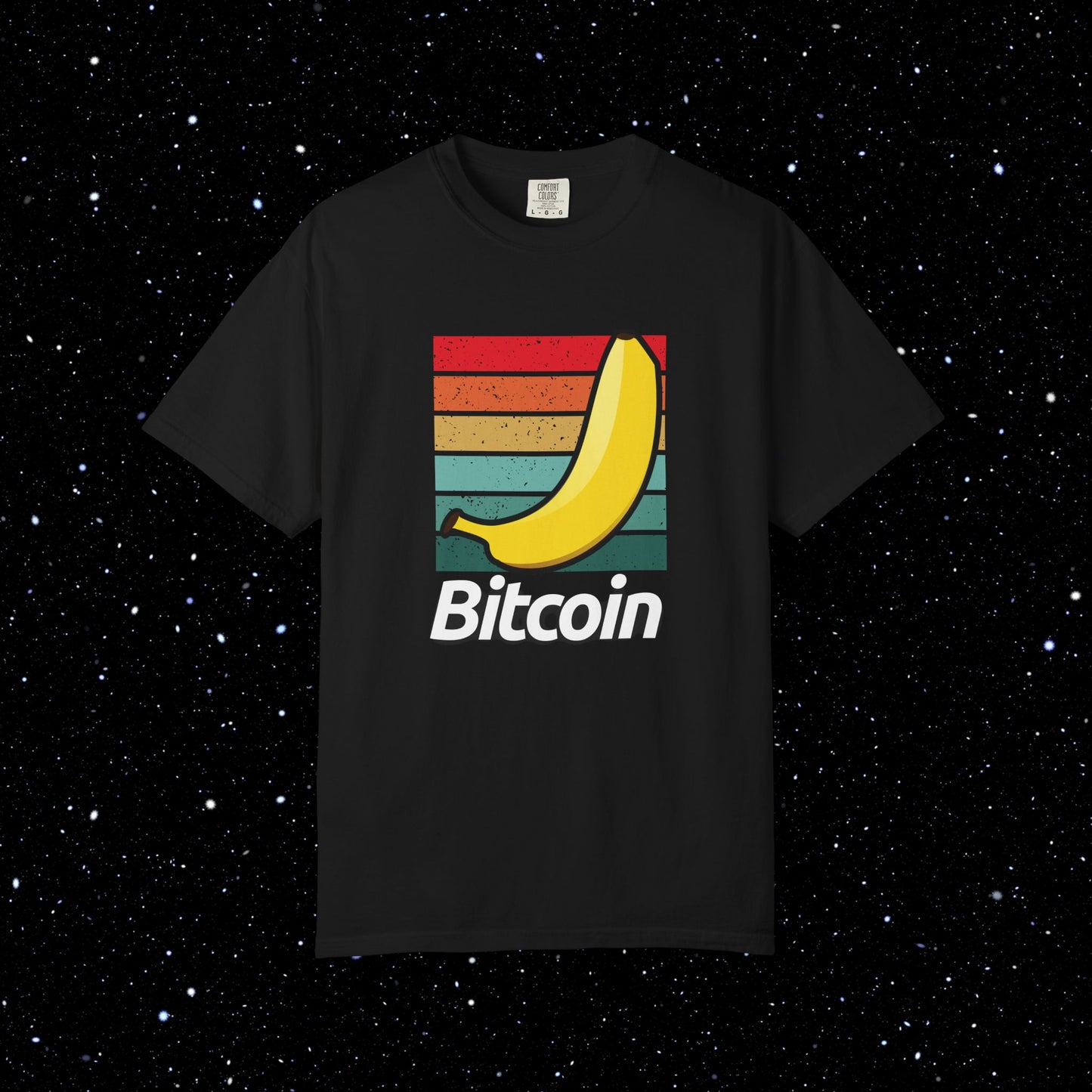 Bitcoin Banana Gradient Tee