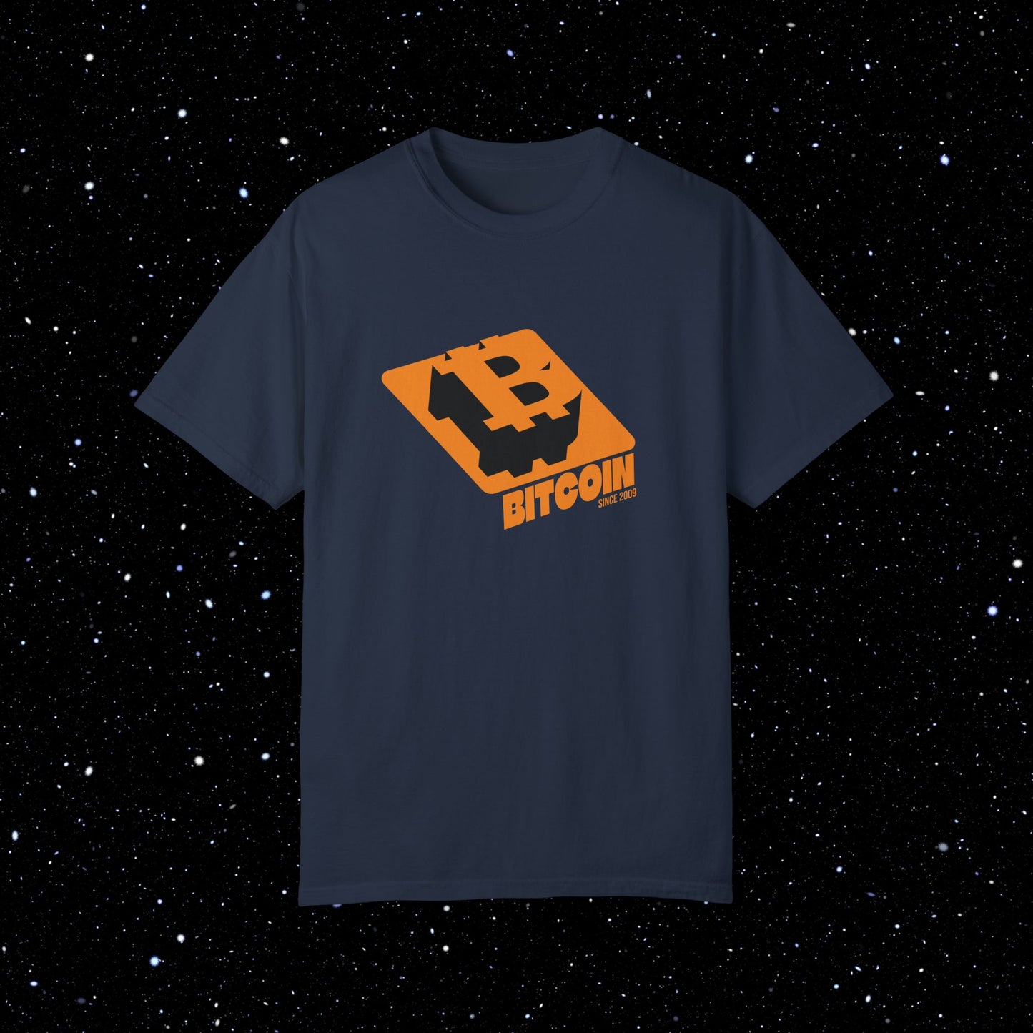 Bitcoin Block Comfort Colors Tee Shirt