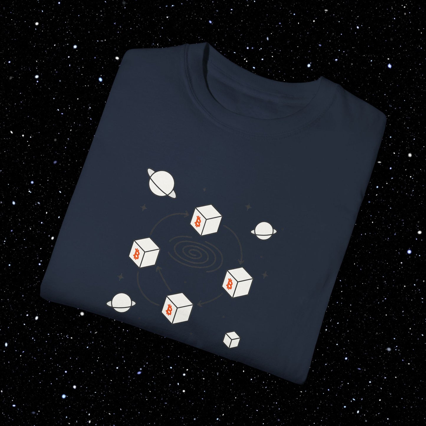 Interplanetary Consensus - Bitcoin Comfort Colors Tee Shirt