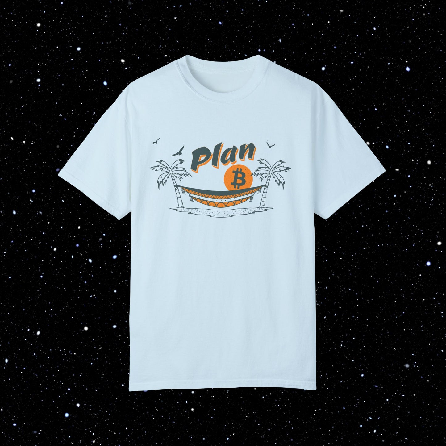 Plan B Hammock - Bitcoin Comfort Colors Tee Shirt