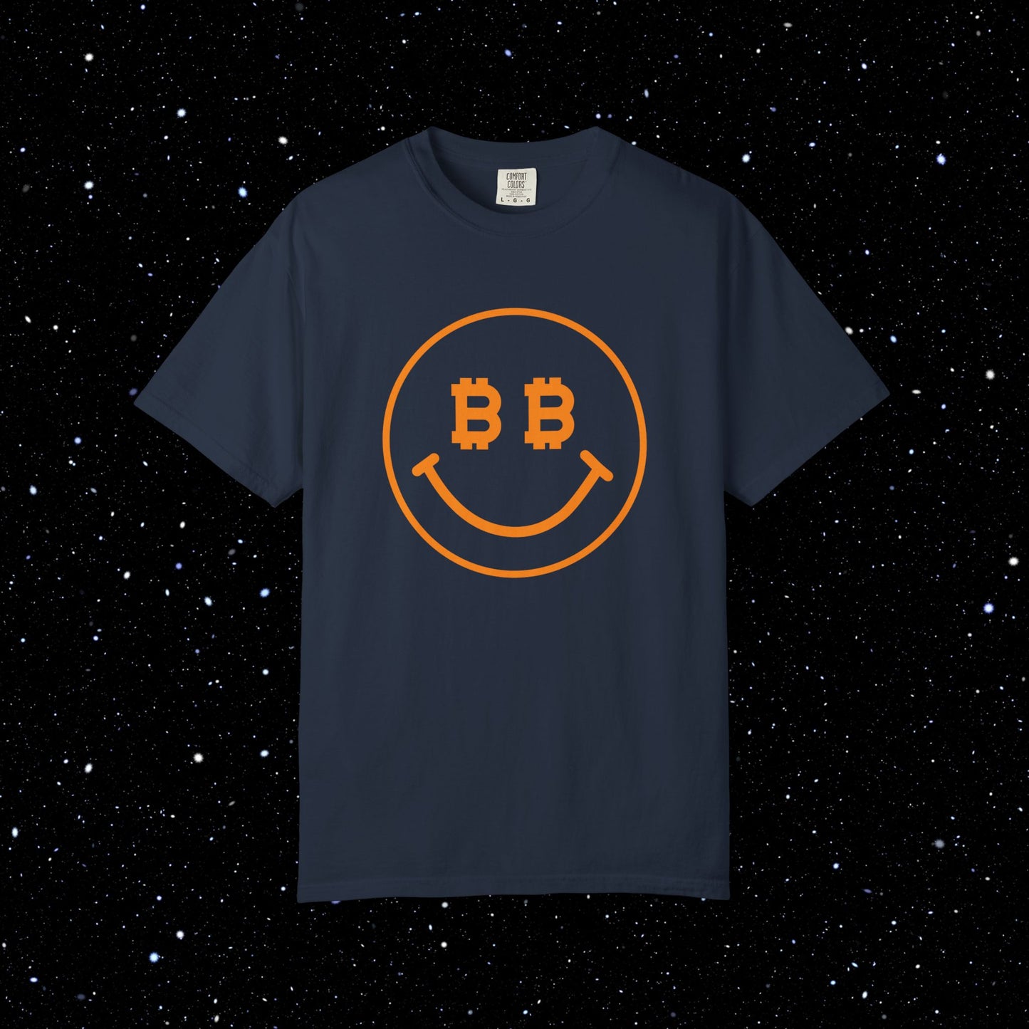 Be Happy Bitcoin Comfort Colors Tee