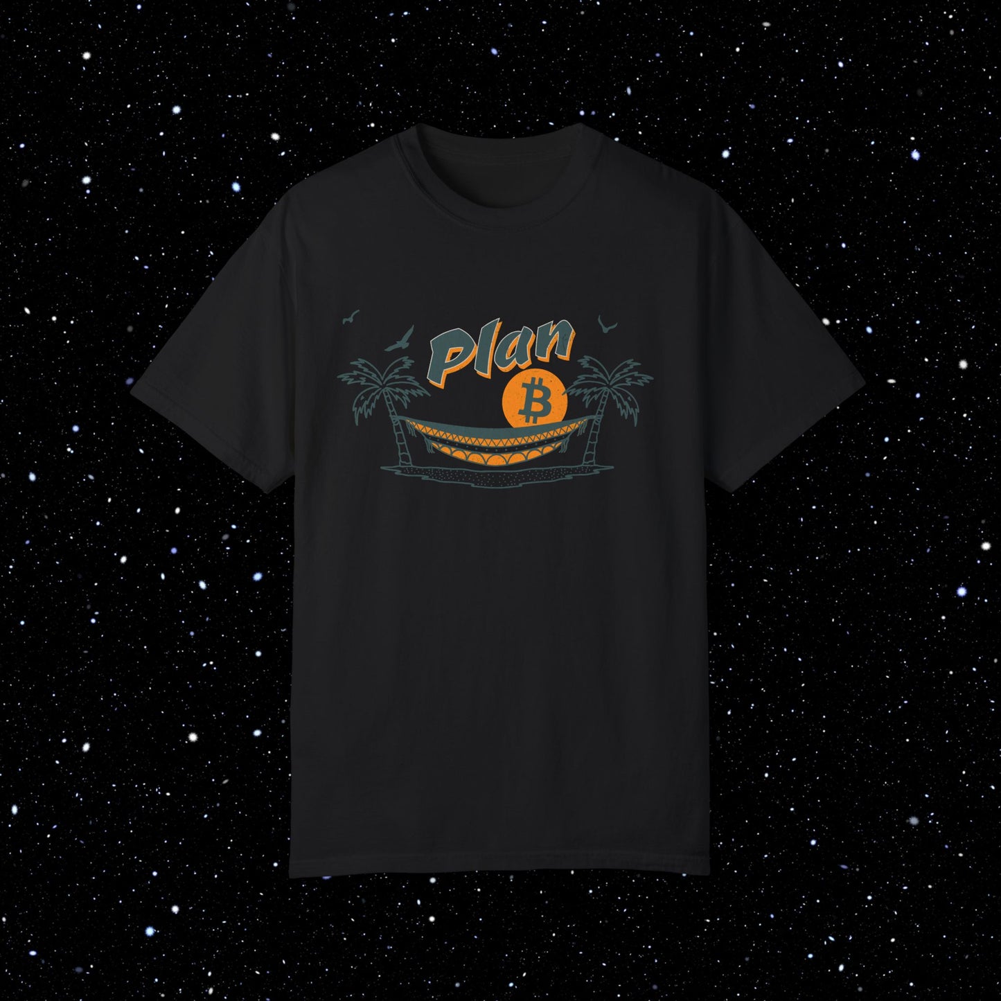 Plan B Hammock - Bitcoin Comfort Colors Tee Shirt