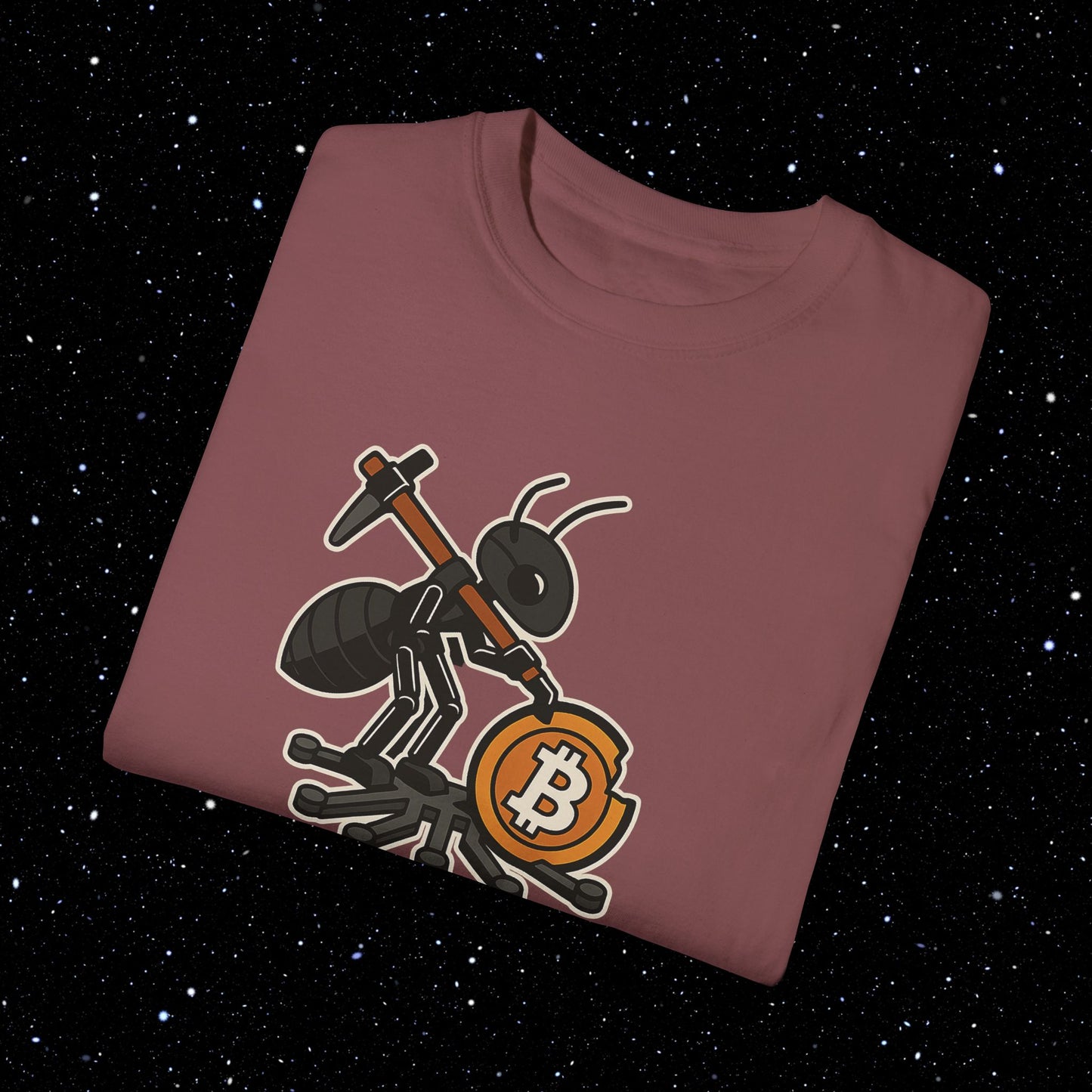 Bitcoin Ant Miner Comfort Colors Tee Shirt
