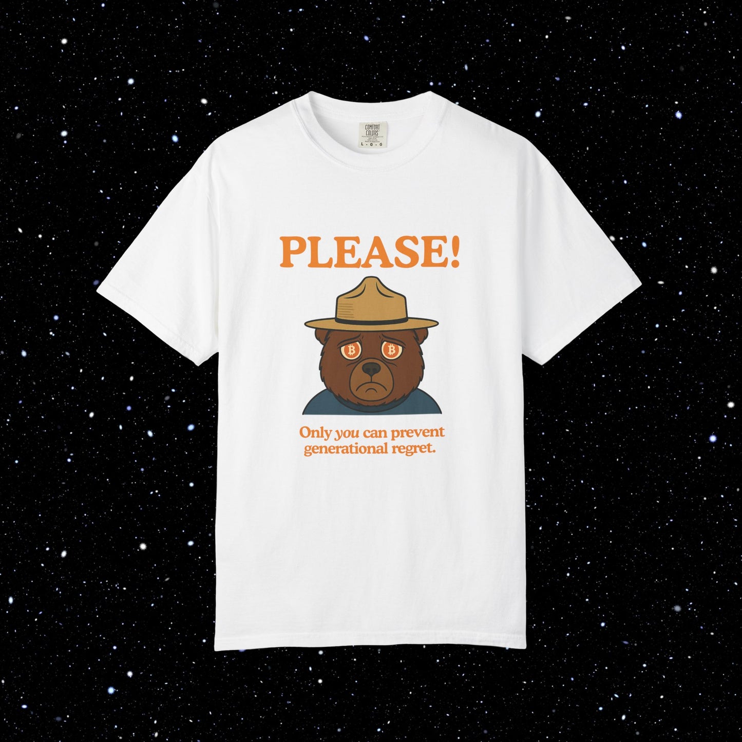 Bubbly The Bear Bitcoin Tee Shirt