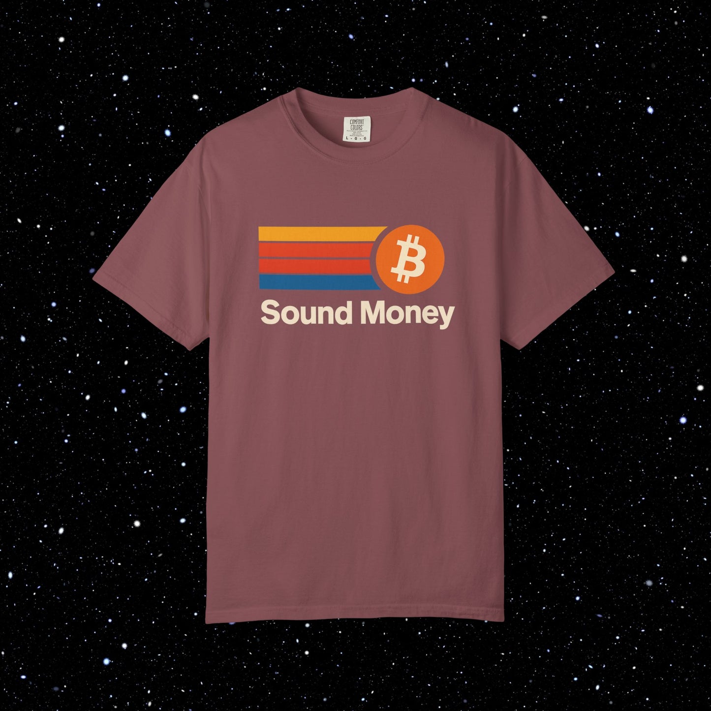 Sound Money – Retro ₿ Tee