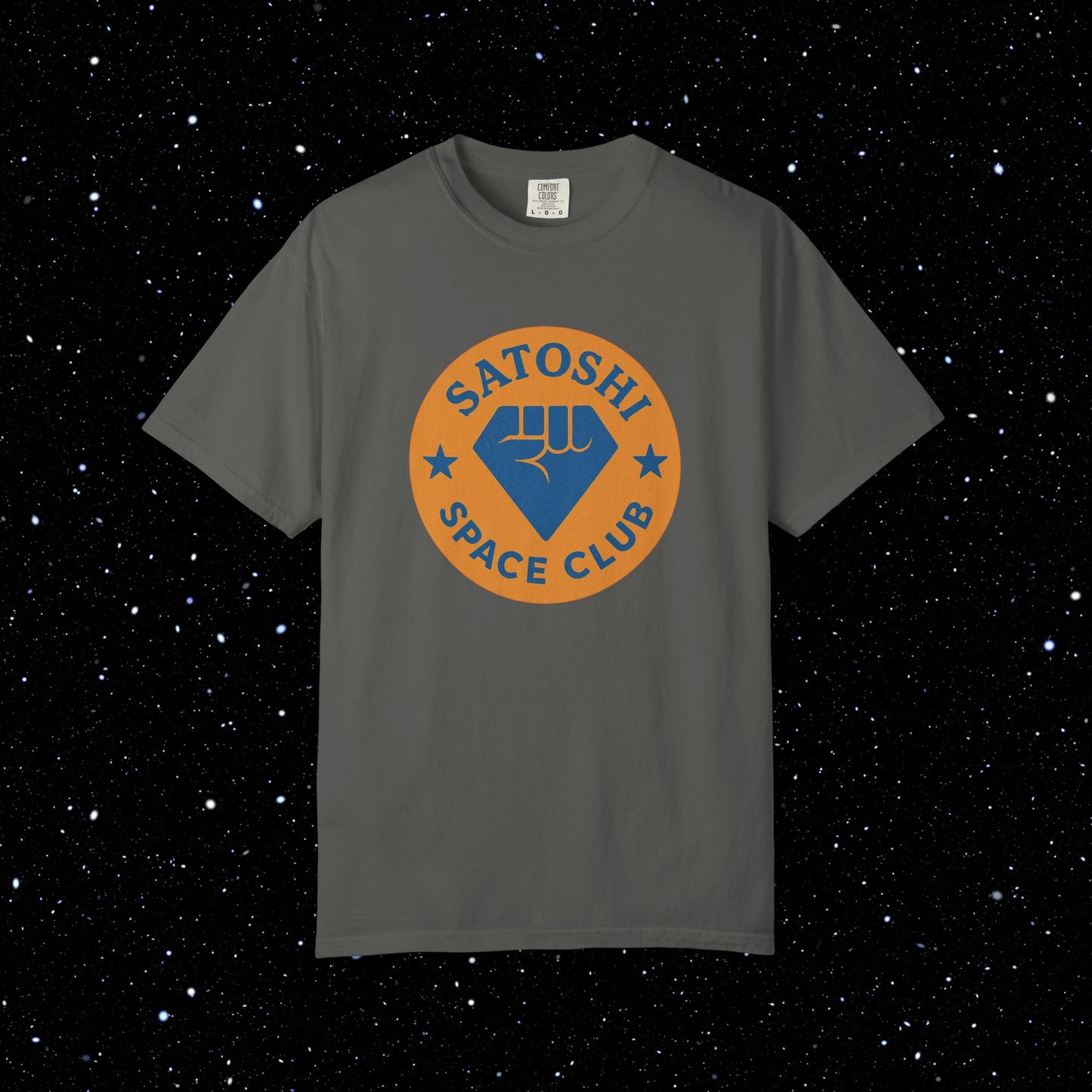 Satoshi Space Club Diamond Hands Tee