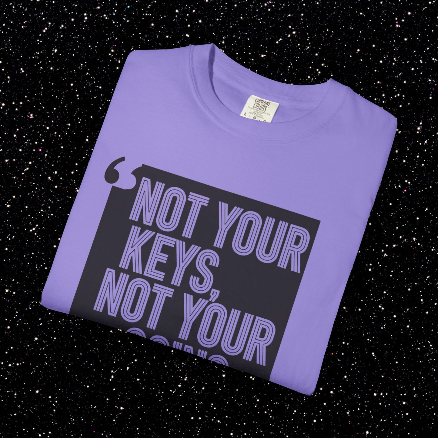 Not Your Keys, Not Your Coins Bitcoin Tee