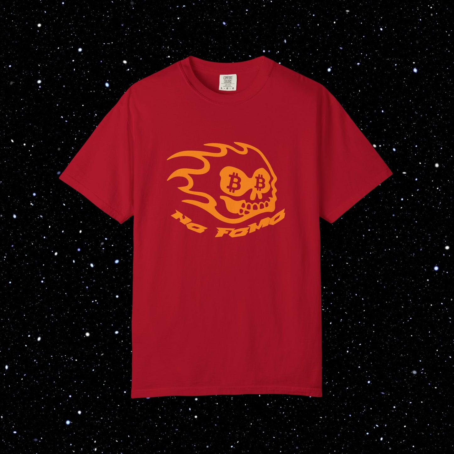 No Fomo - Bitcoin Comfort Colors Tee Shirt
