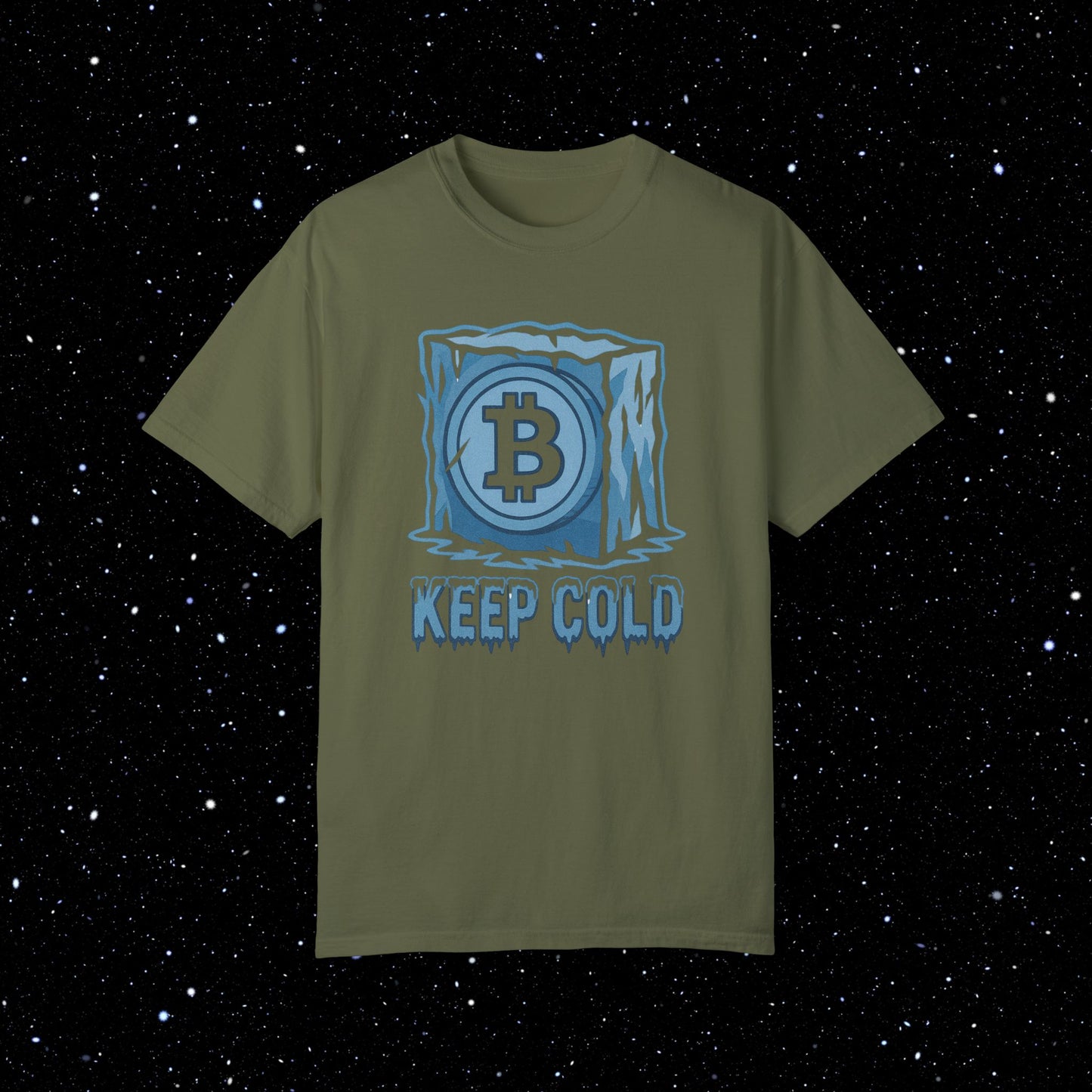 Bitcoin Cold Storage Comfort Colors Tee Shirt