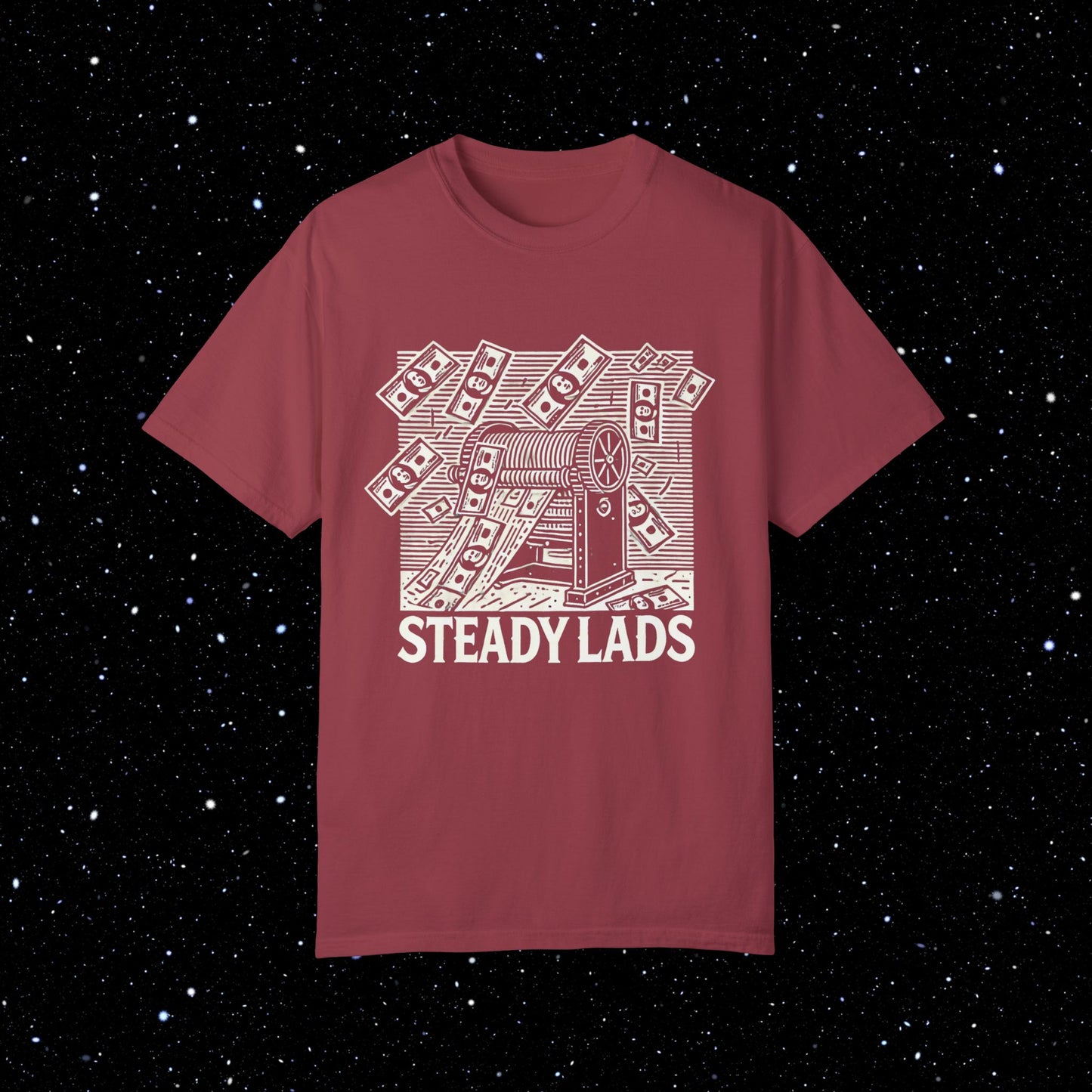 Steady Lads - Money Printer Tee Shirt