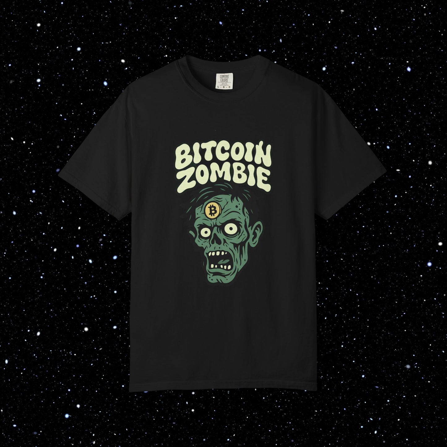 Bitcoin Zombie Graphic Tee