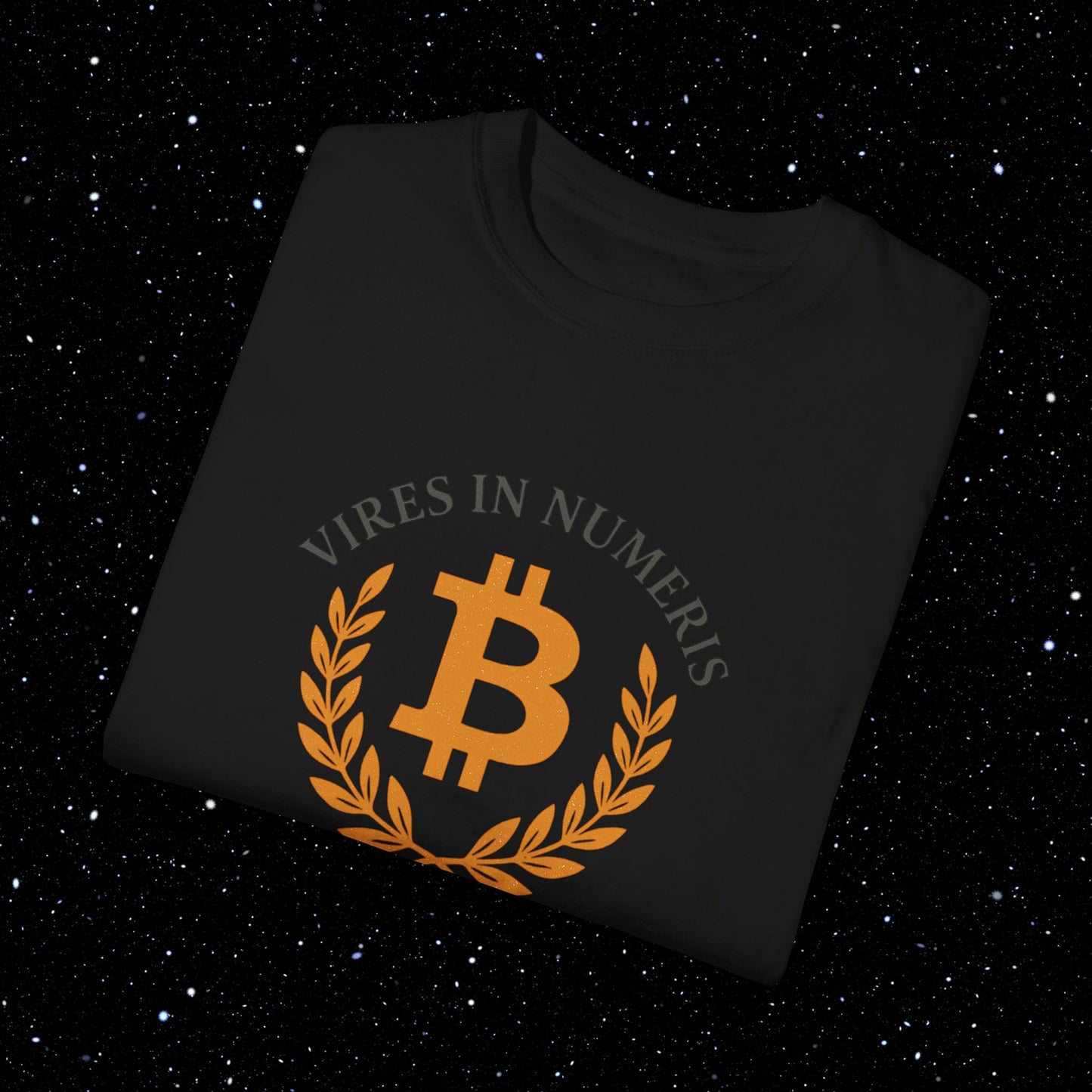 Vires in Numeris Bitcoin Comfort Colors Tee Shirt