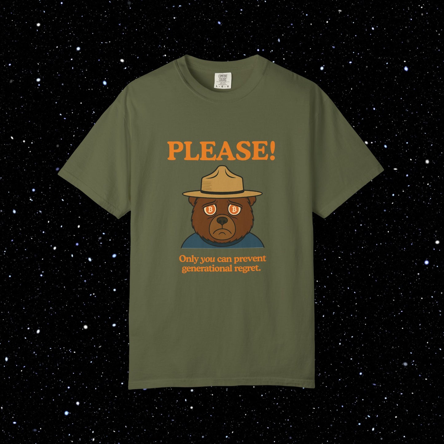 Bubbly The Bear Bitcoin Tee Shirt
