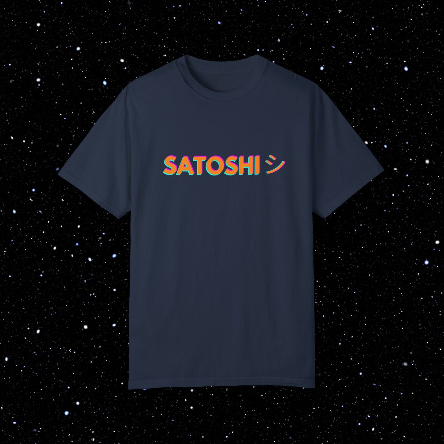 Satoshi Katakana Smile Bitcoin Tee Shirt