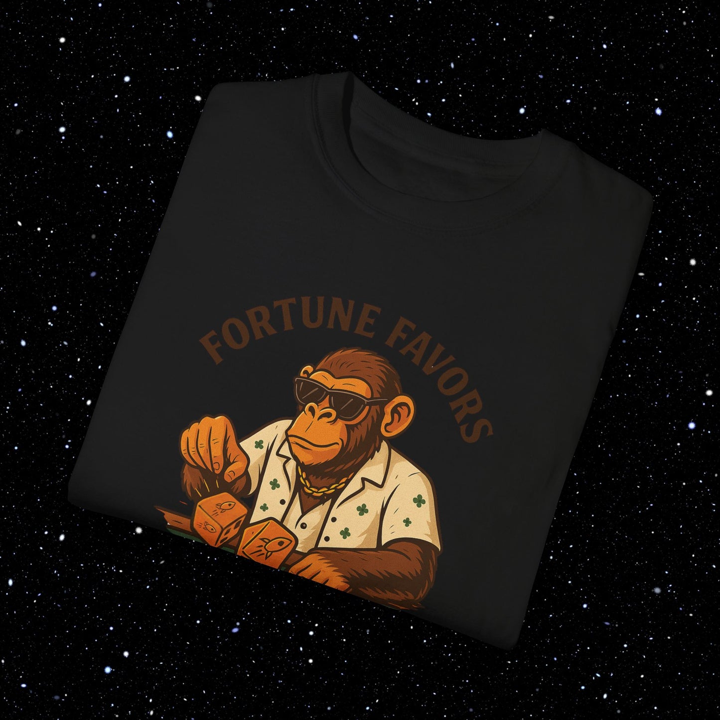 Fortune Favors the Degens Comfort Colors Tee Shirt