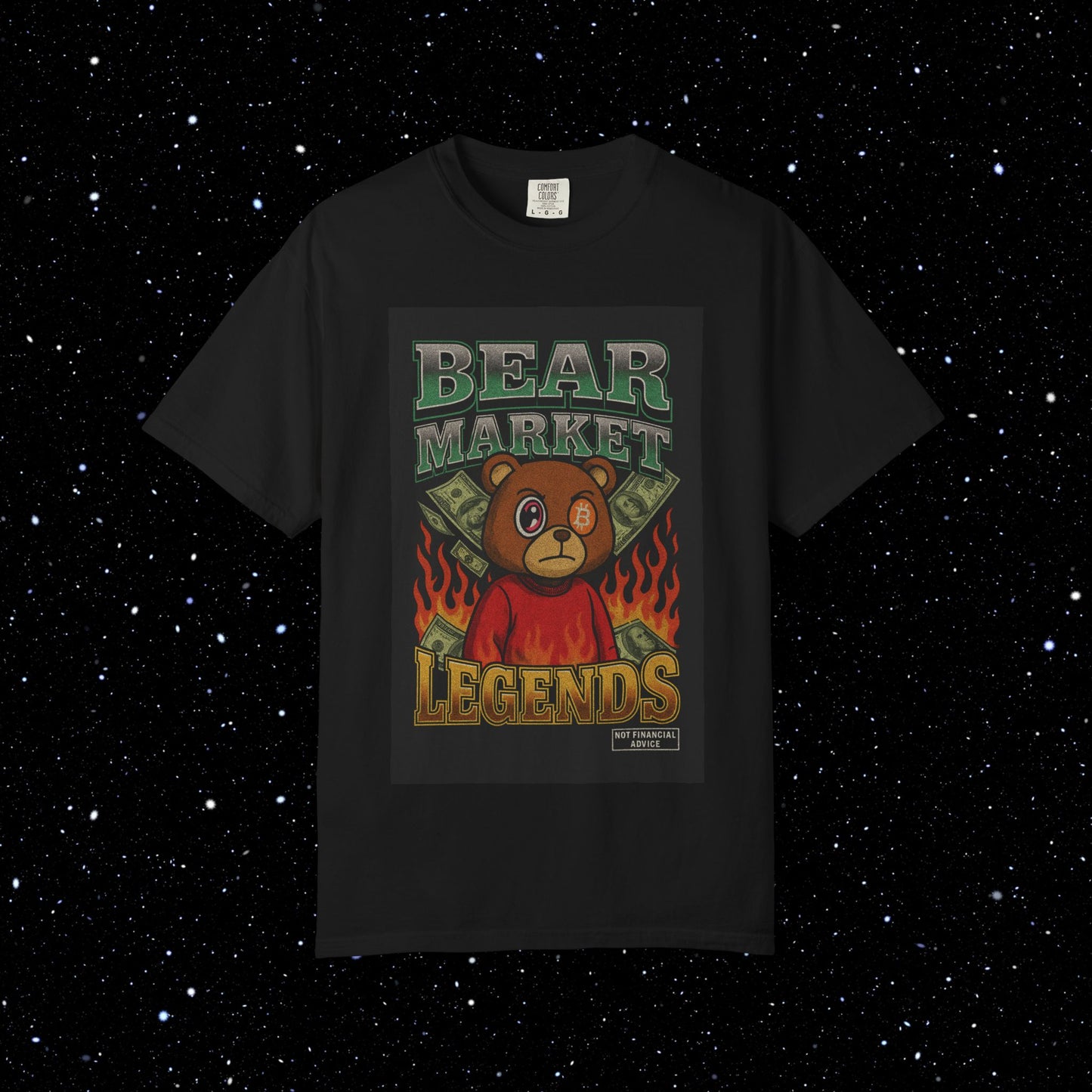 Bear Market Legends - Bootleg Comfort Colors Tee Shirt