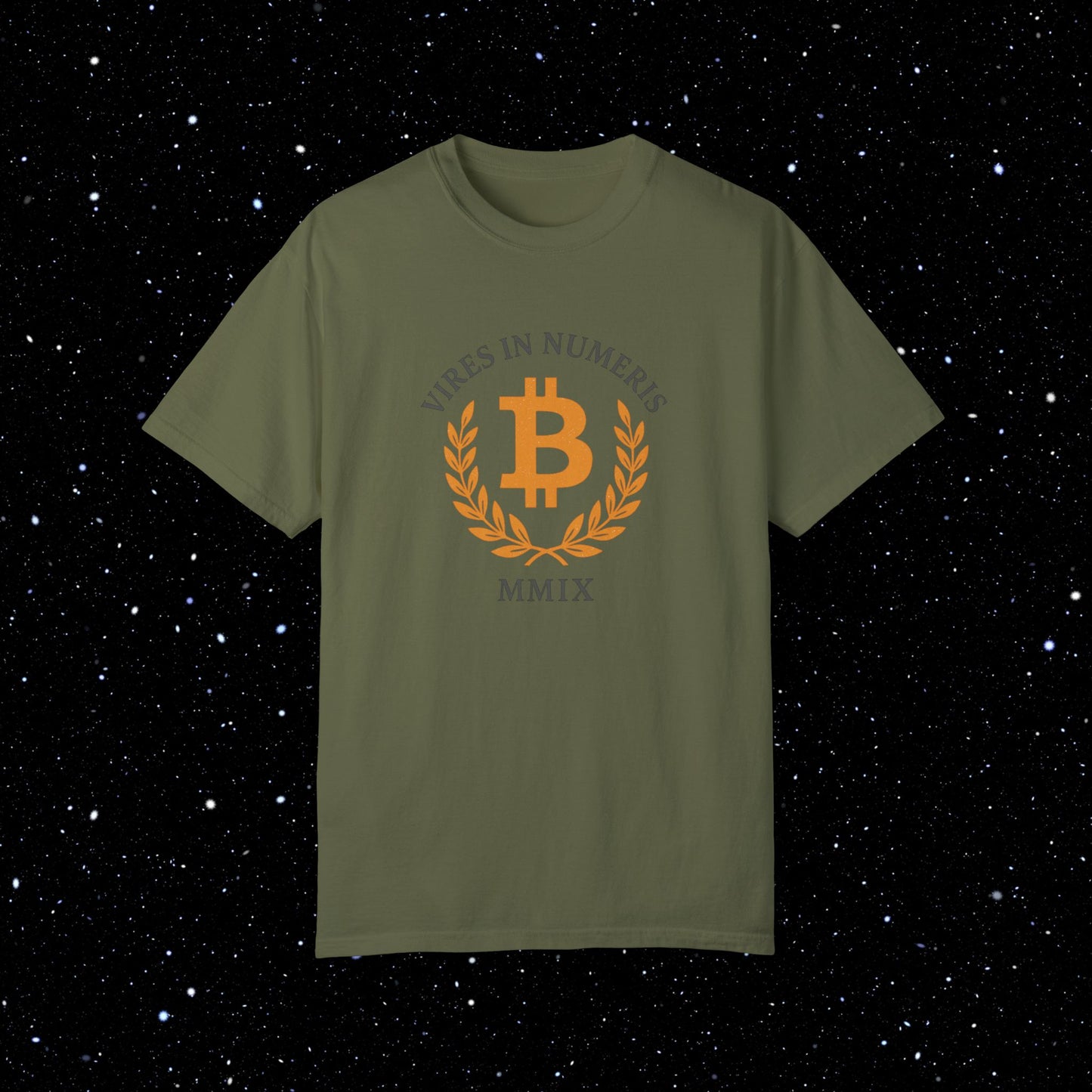 Vires in Numeris Bitcoin Comfort Colors Tee Shirt