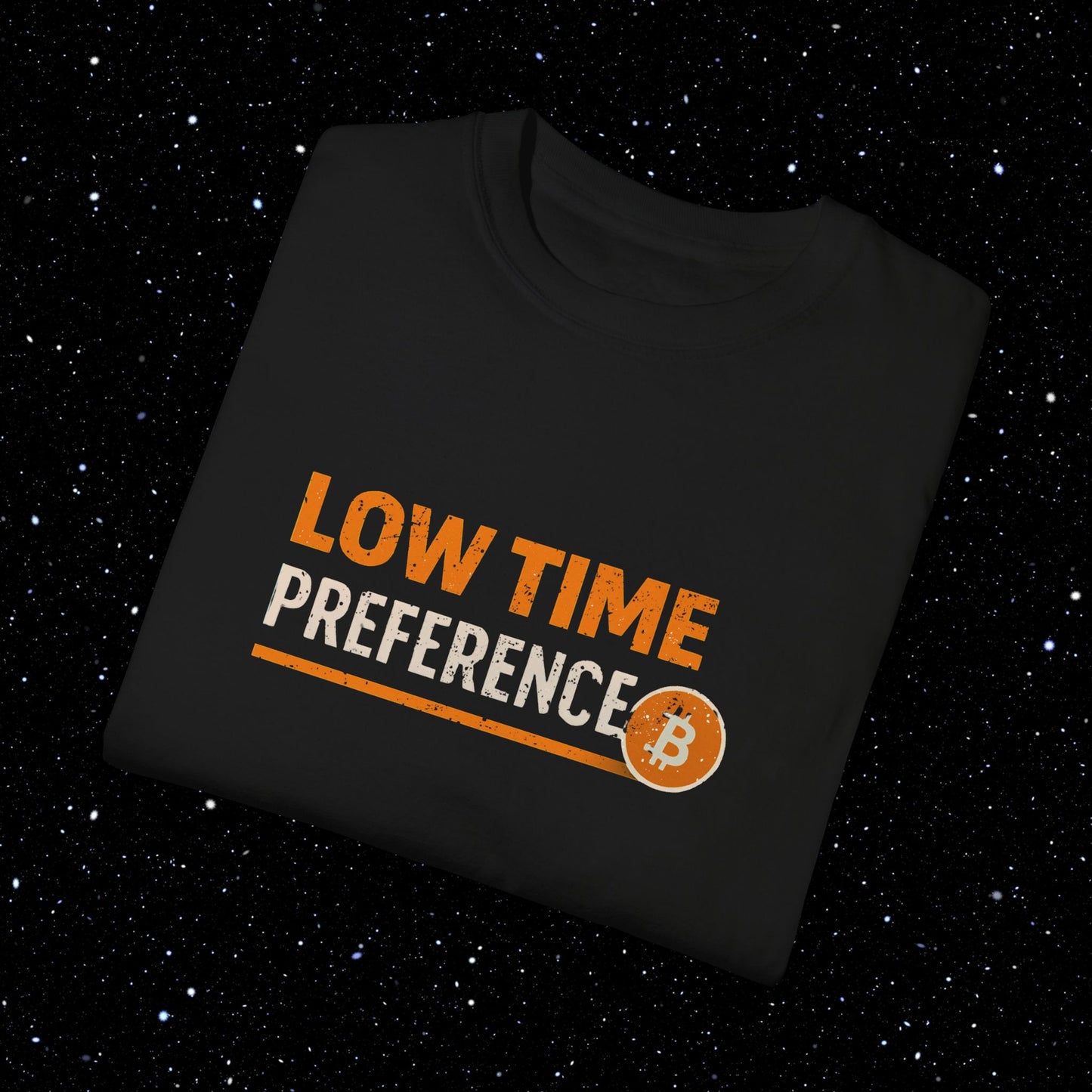 Low Time Preference Bitcoin Tee Shirt