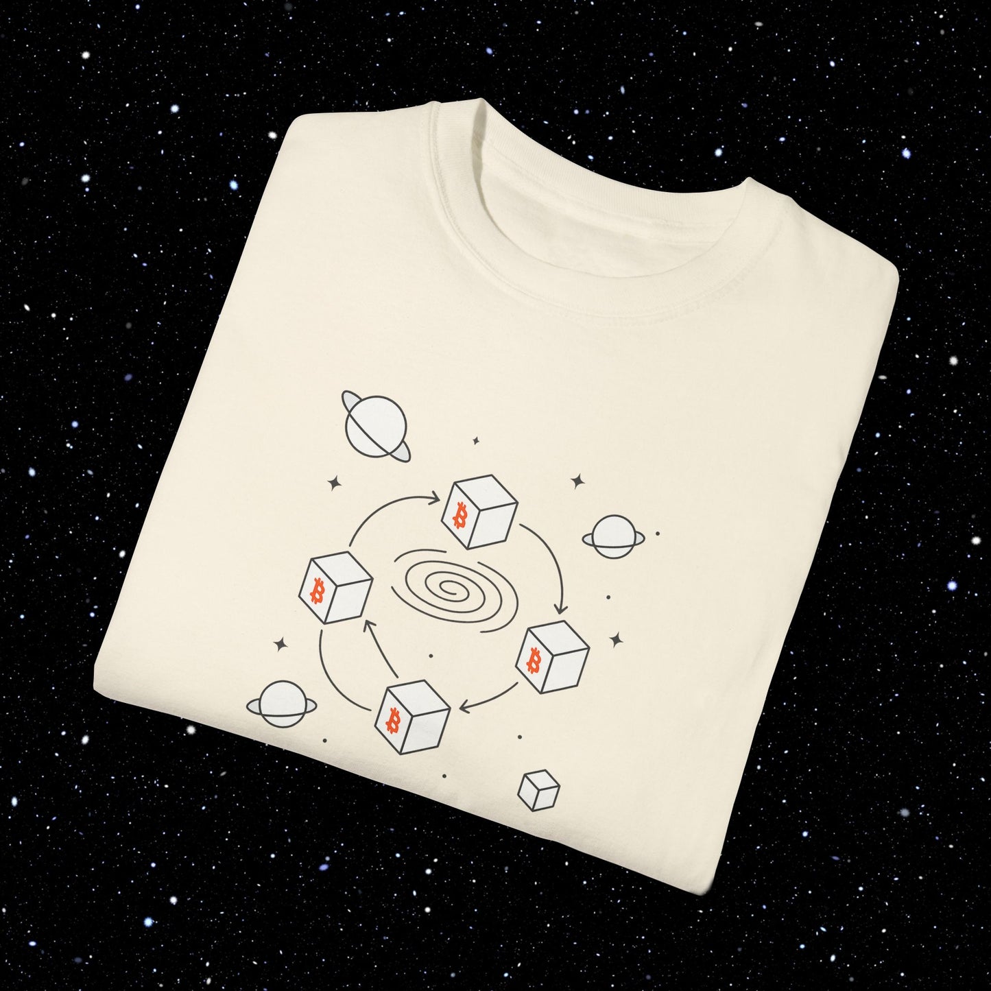 Interplanetary Consensus - Bitcoin Comfort Colors Tee Shirt