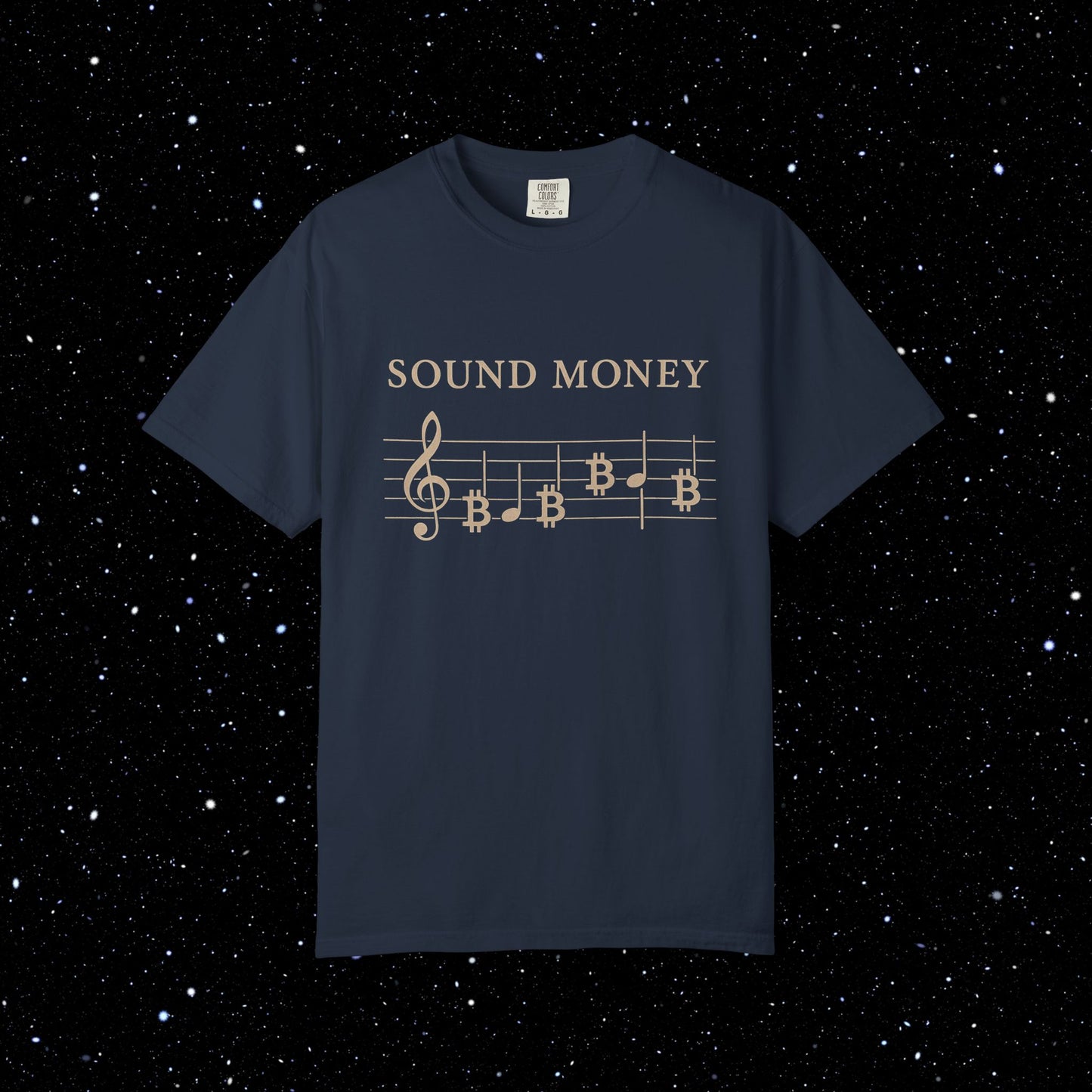 Sound Money Sheet Music Bitcoin Tee